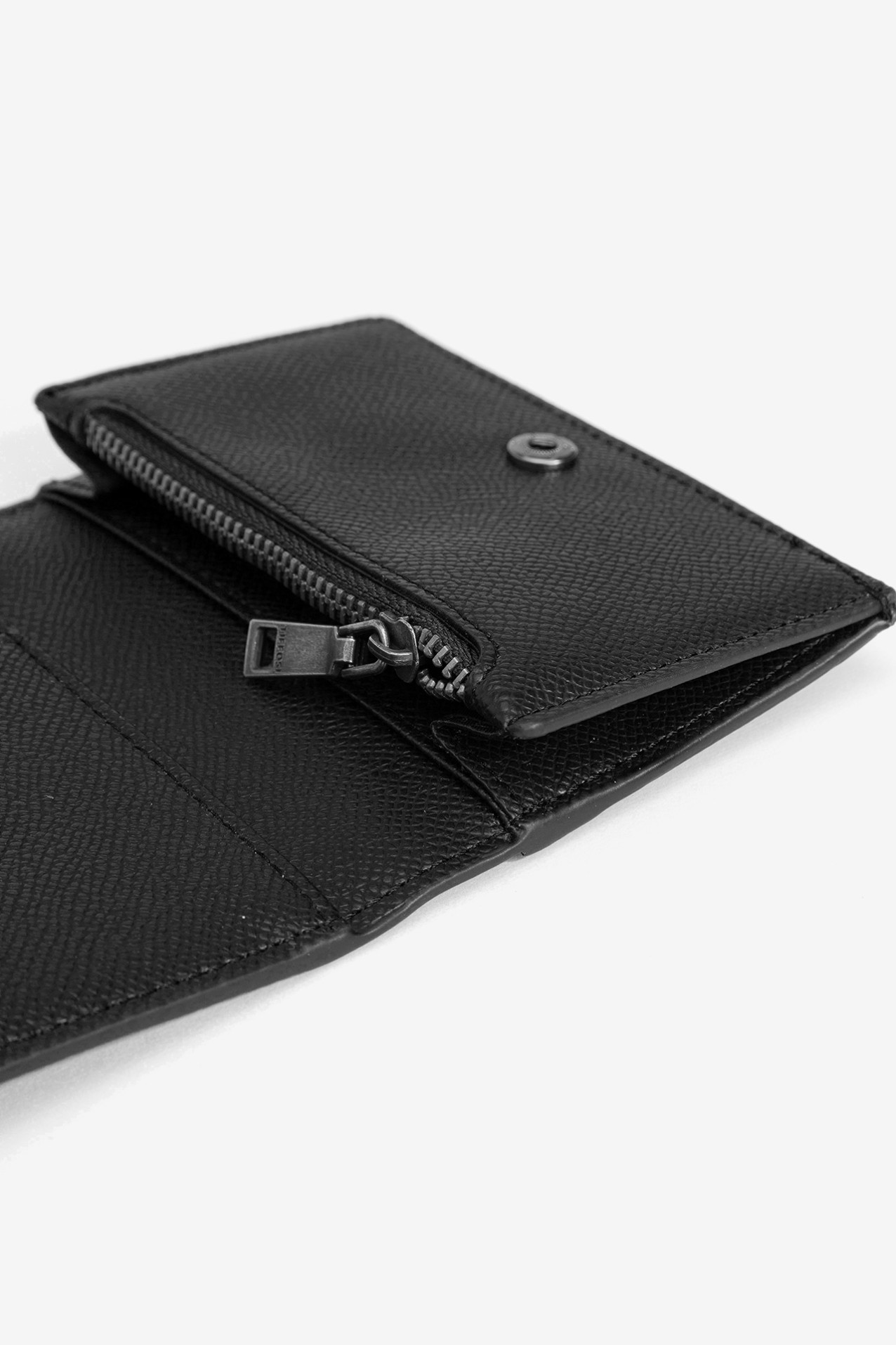 Black Textured Wallet