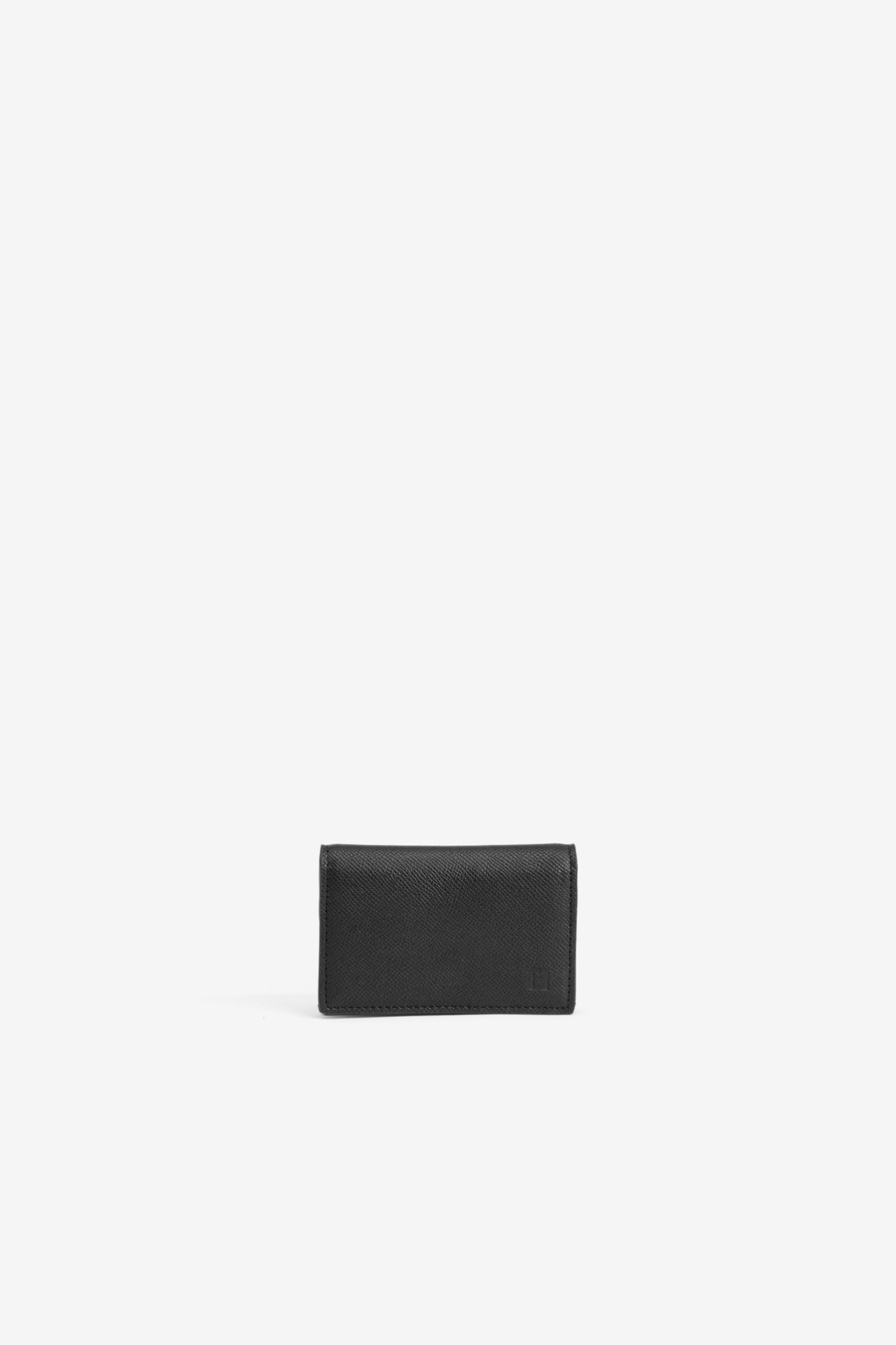 Black Textured Wallet