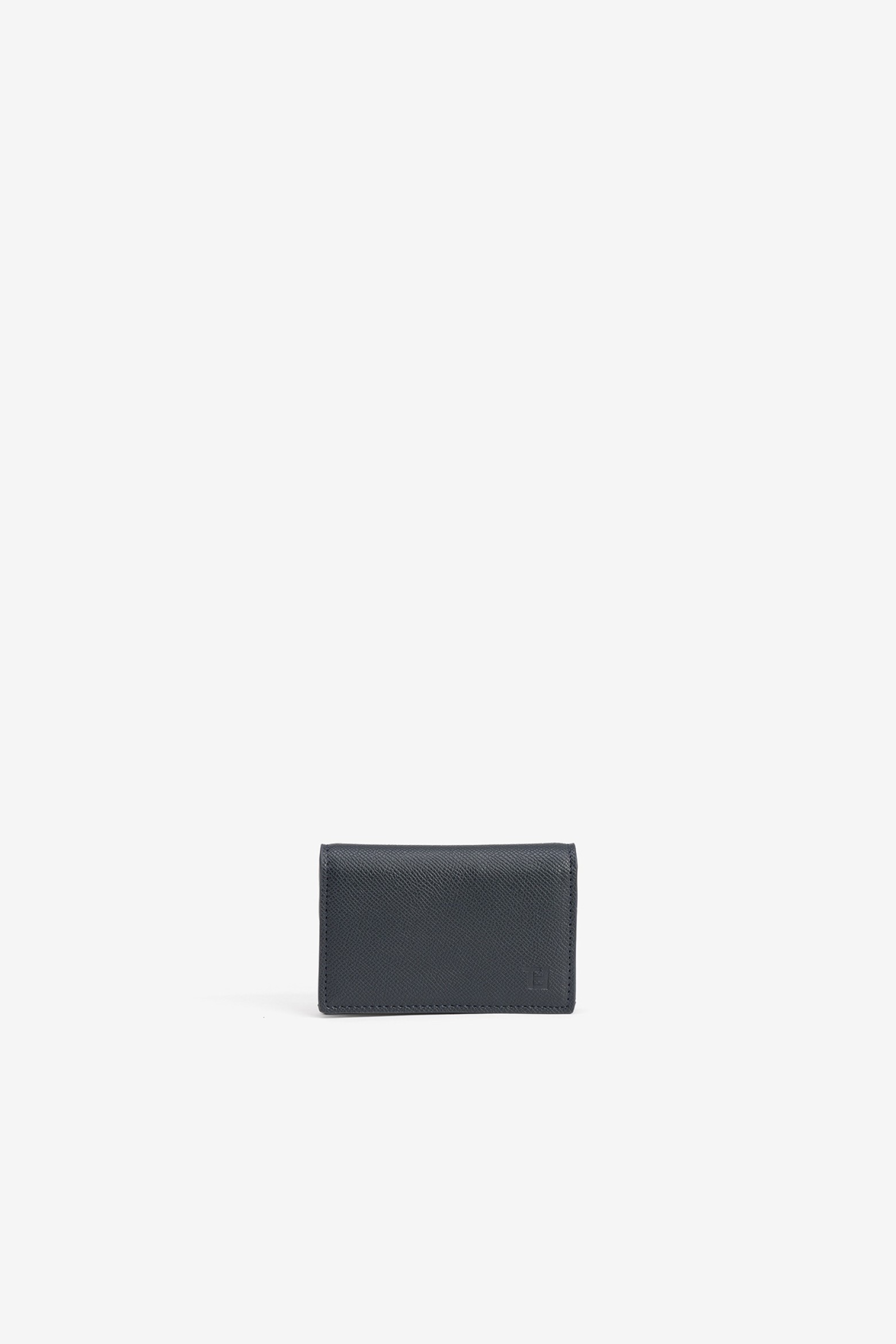 Textured Navy Coin Wallet