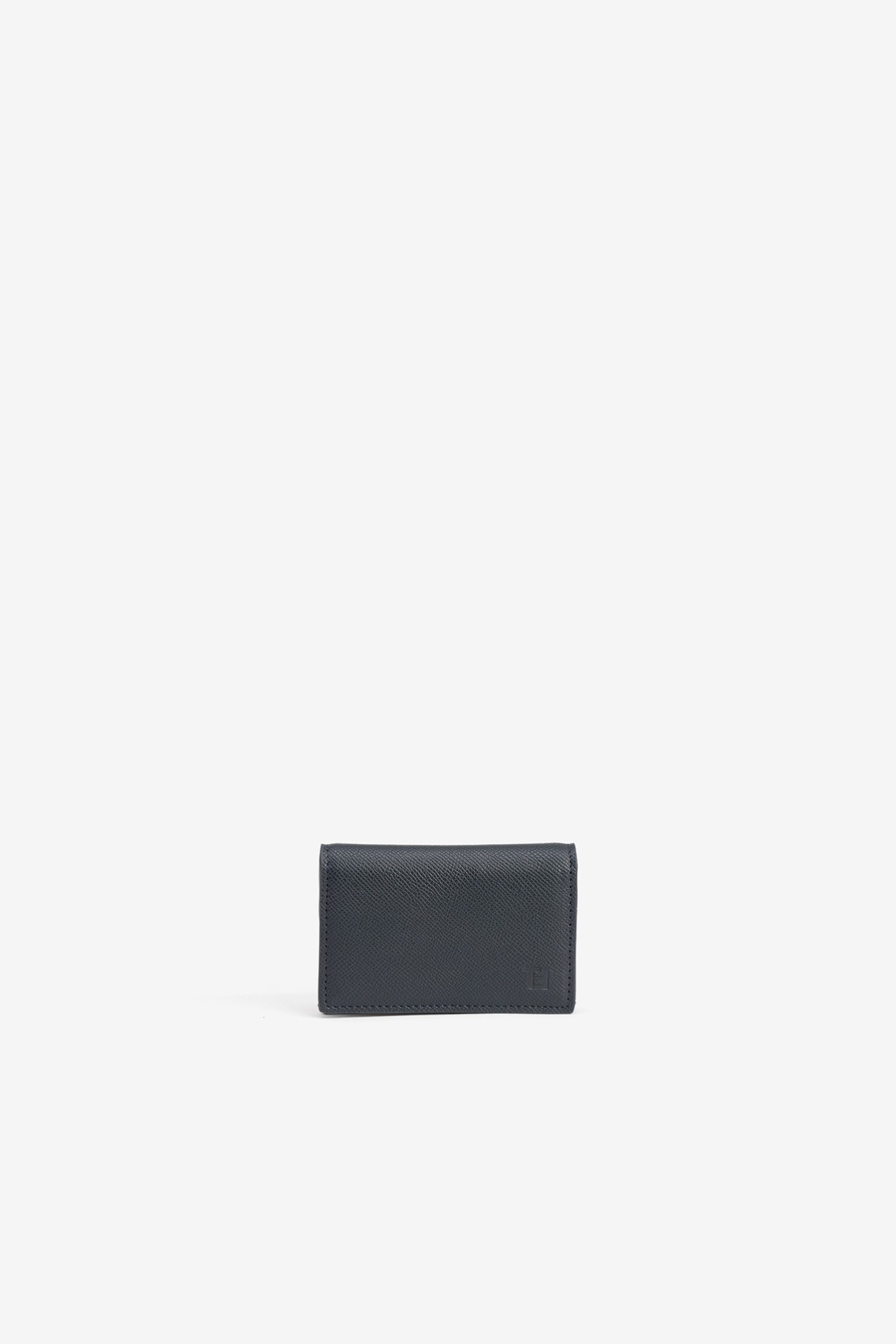 Textured Navy Coin Wallet