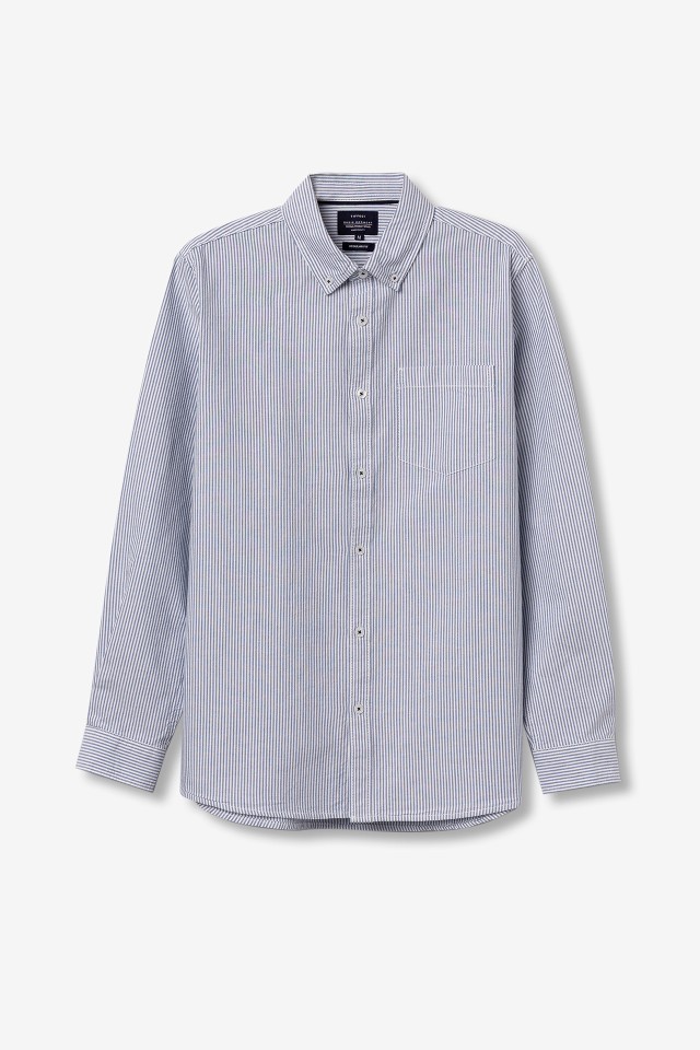 Blue Long Sleeve Shirt