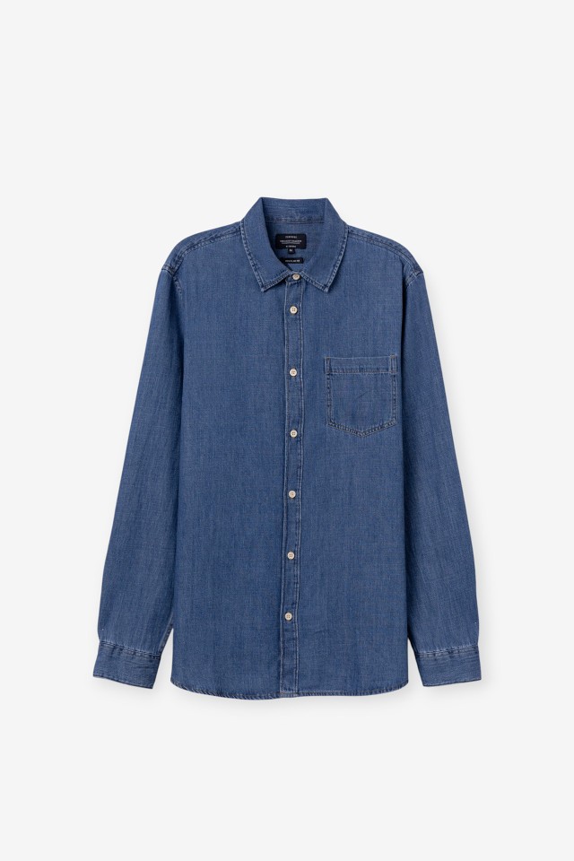 Regular Fit Denim Shirt