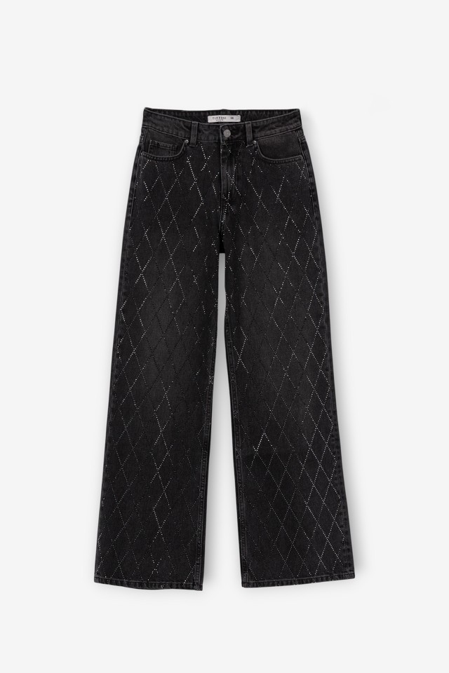 Jeans anchos de mujer