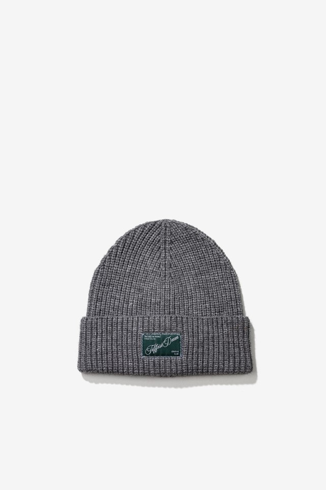 Gorro gris melange básico