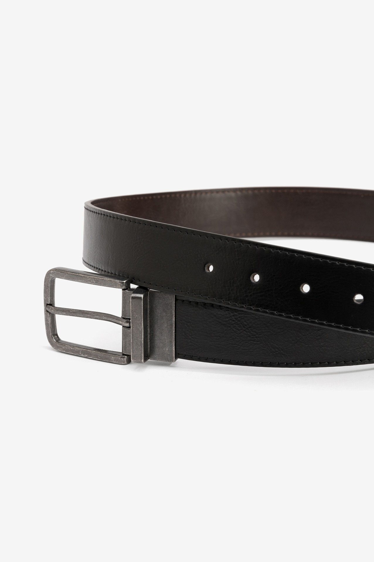 Black Belt With Metal Buckle