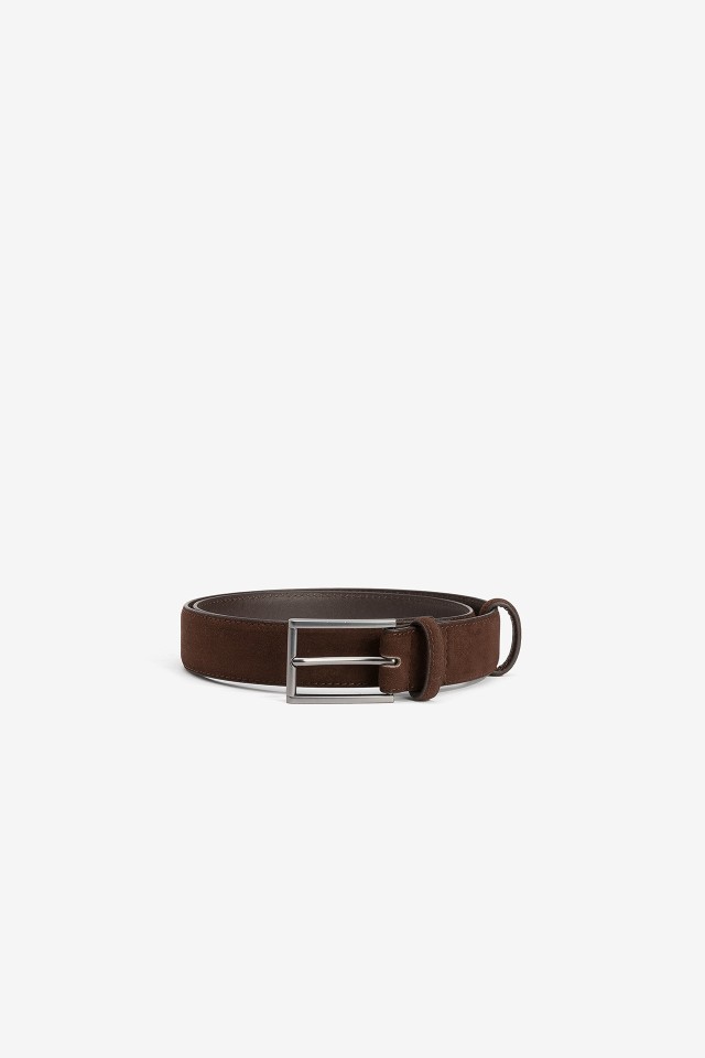 Dark Brown Matte Belt