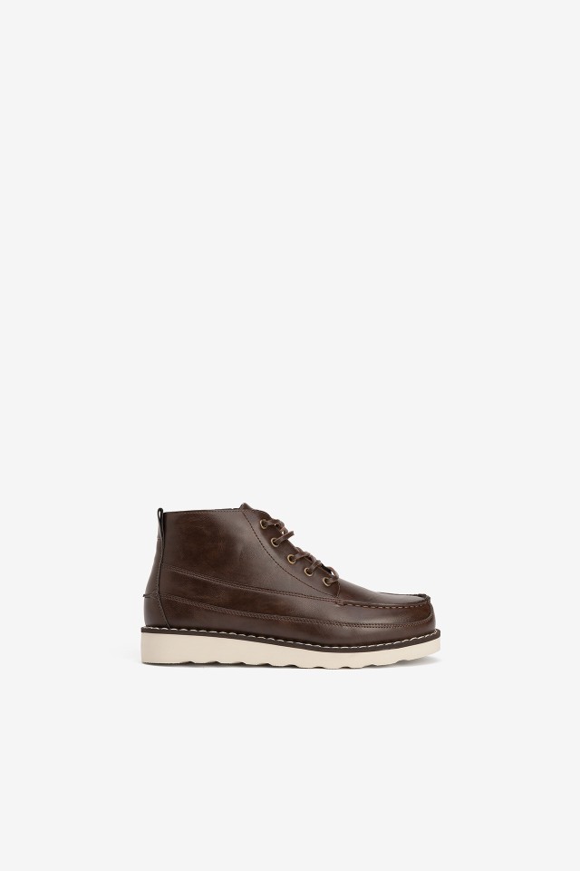 Dark Brown Lace-Up Shoe Dark Brown Lace-Up Shoe