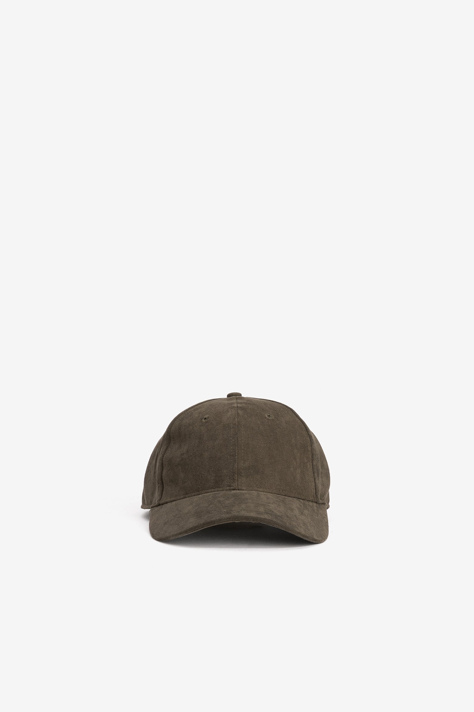 Boné verde com design casual