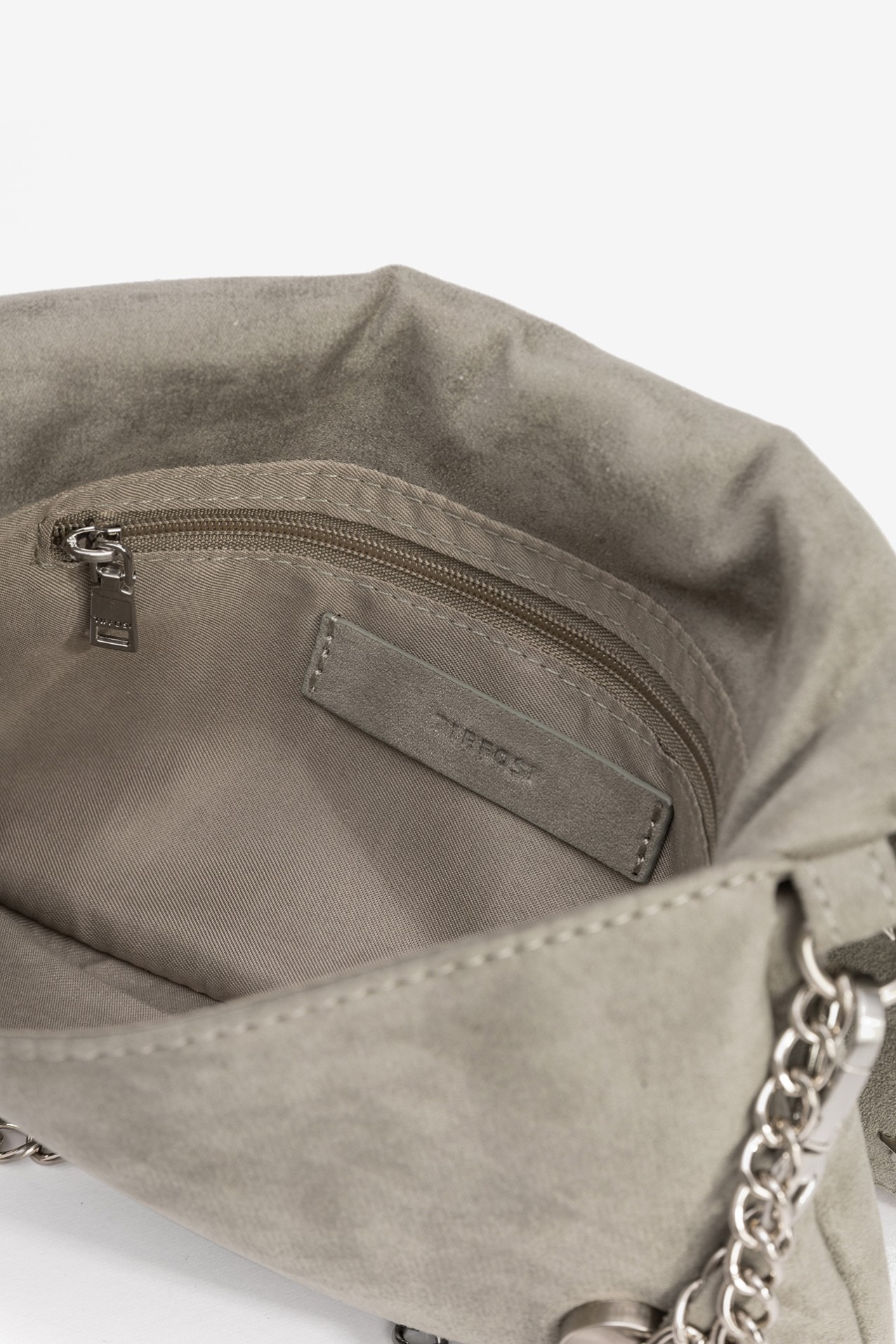 Green Crossbody Bag Stud Details