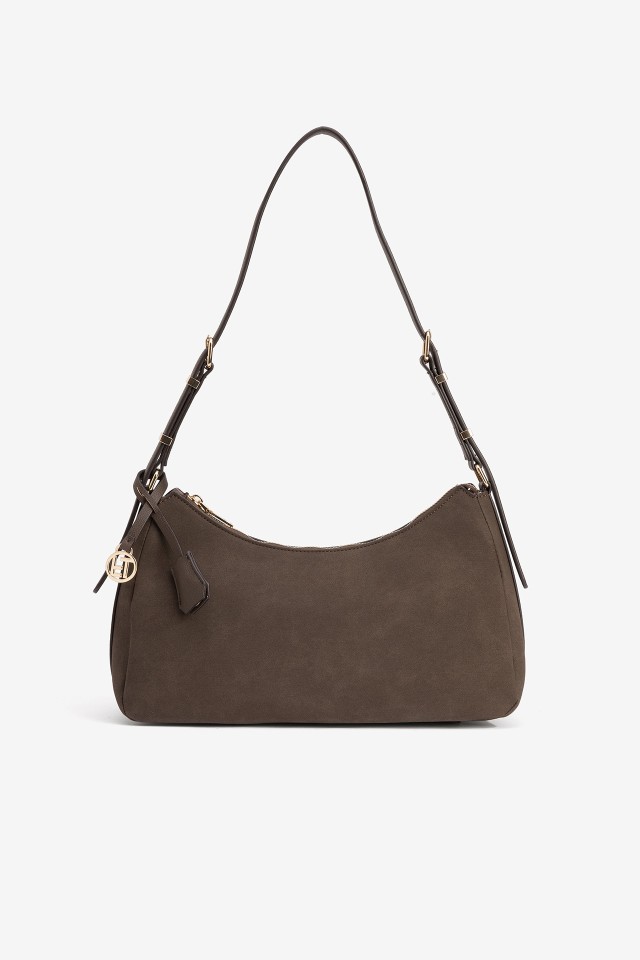 Chocolate Brown Rounded Bag
