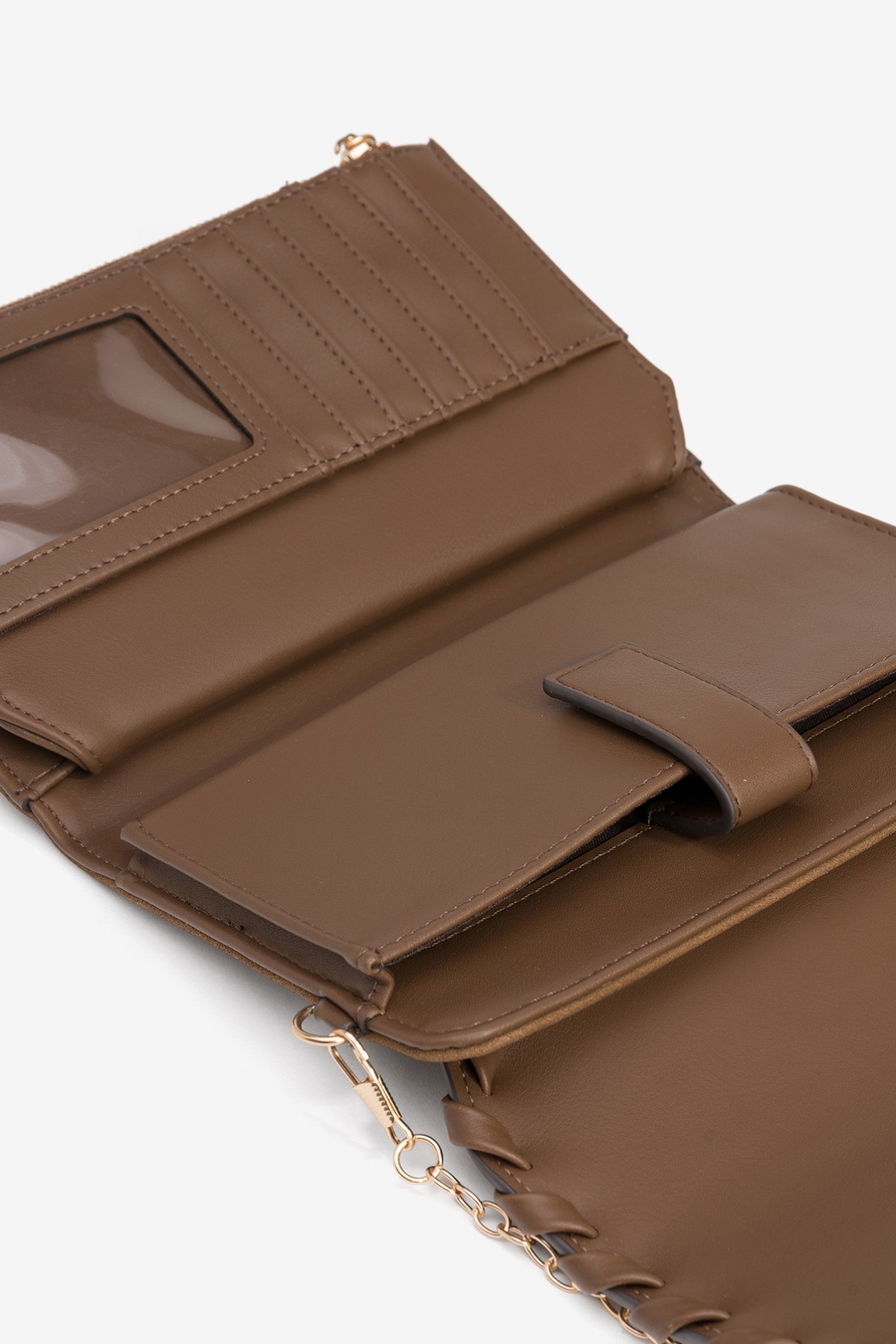 Porta-Moedas Feminino Castanho