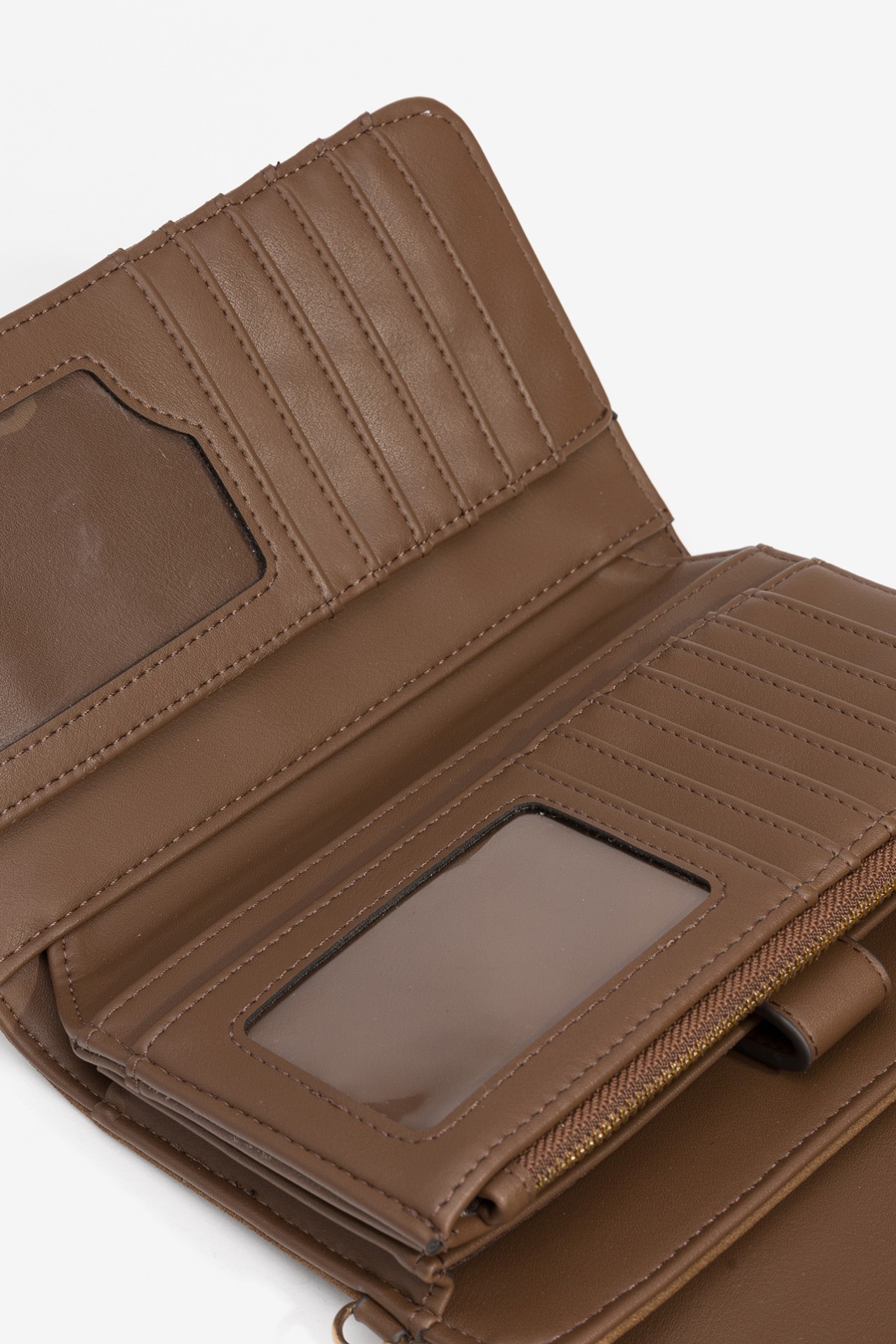Porta-Moedas Feminino Castanho