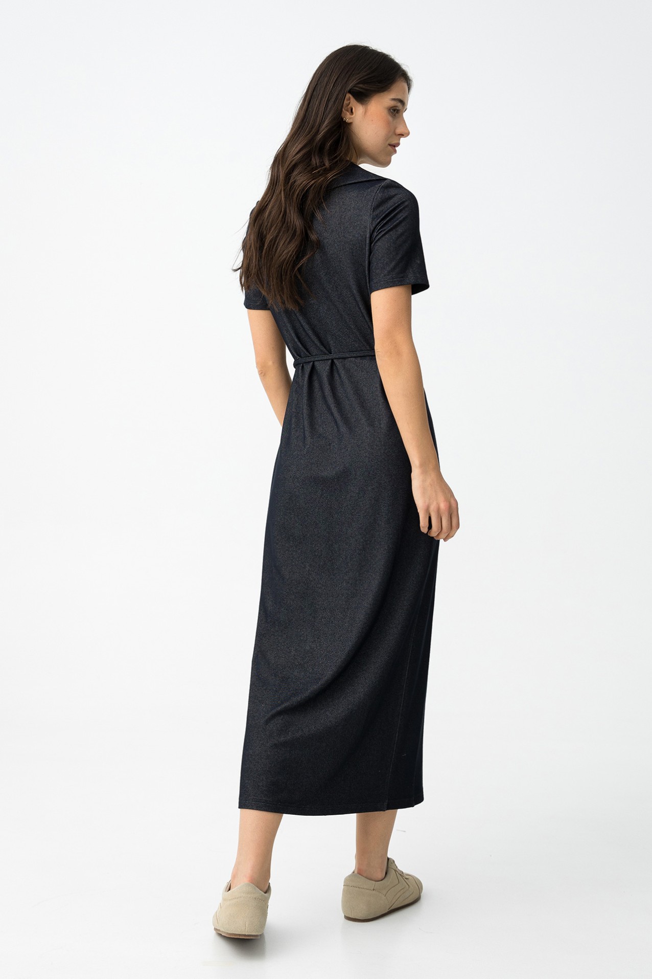 Dark Blue Slim Dress