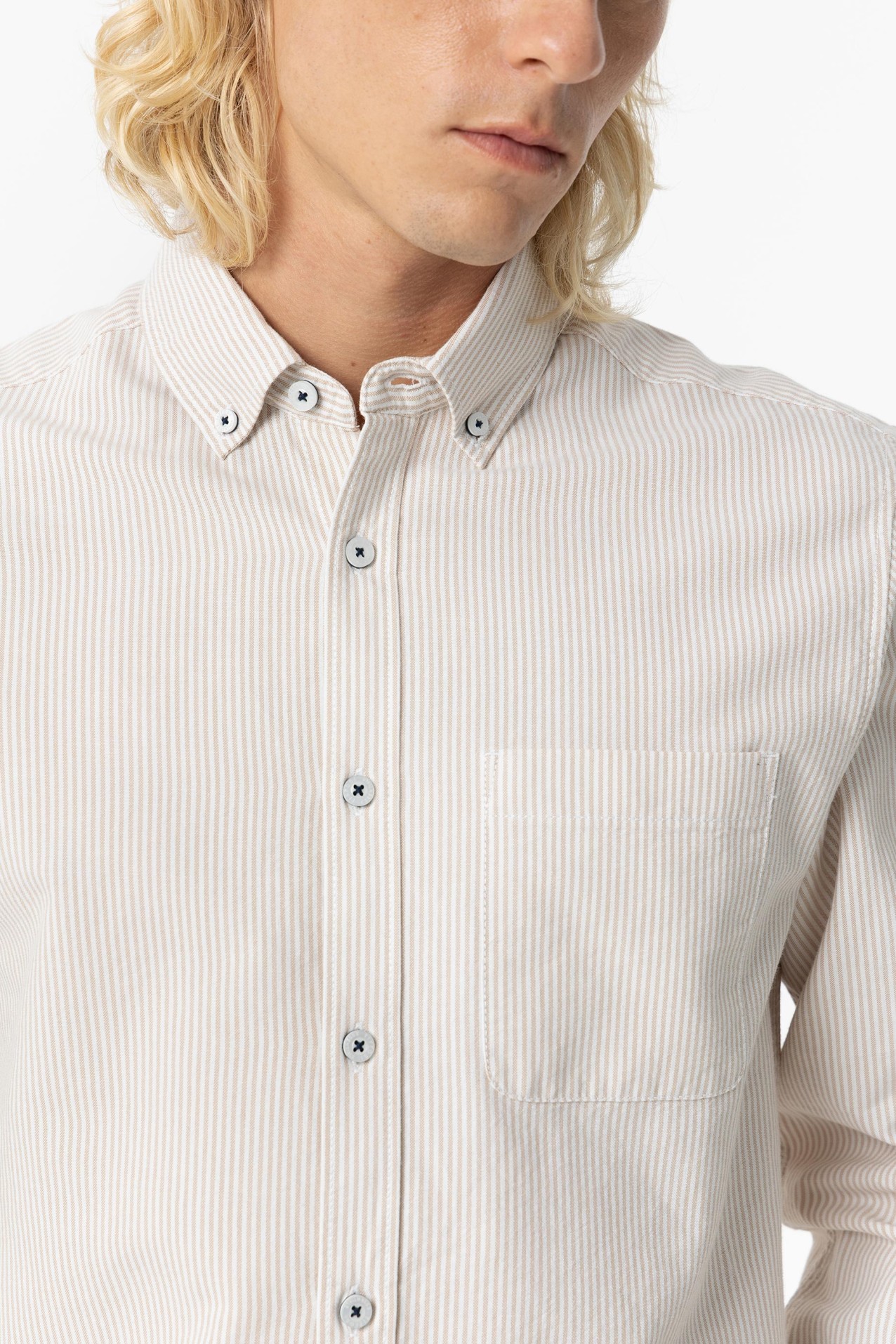 Striped Oxford Shirt