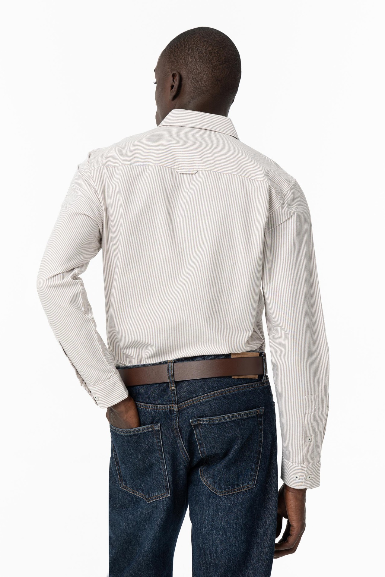 Regular Fit Oxford Striped Shirt