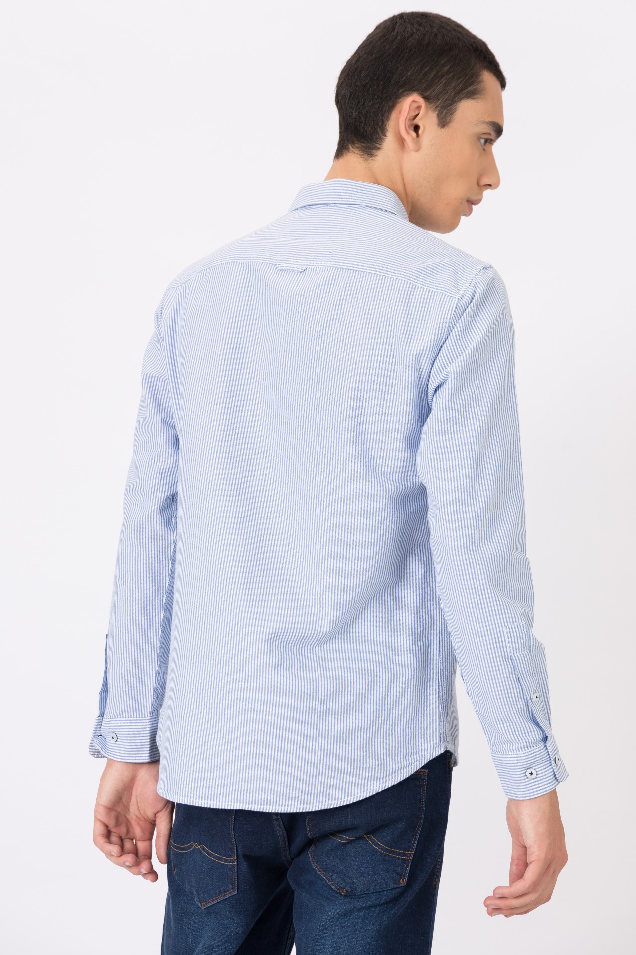 Blue Long Sleeve Shirt