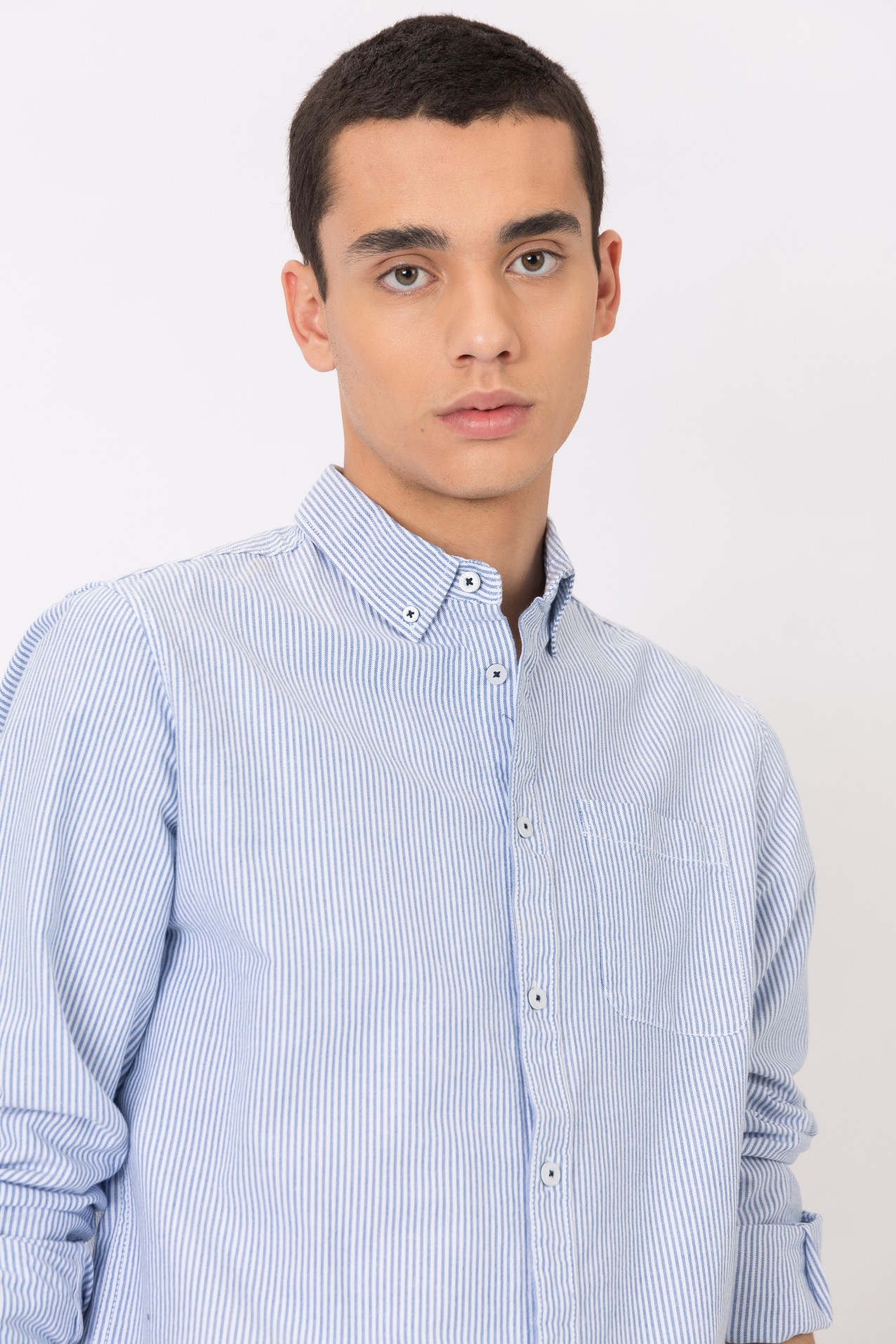 Blue Long Sleeve Shirt