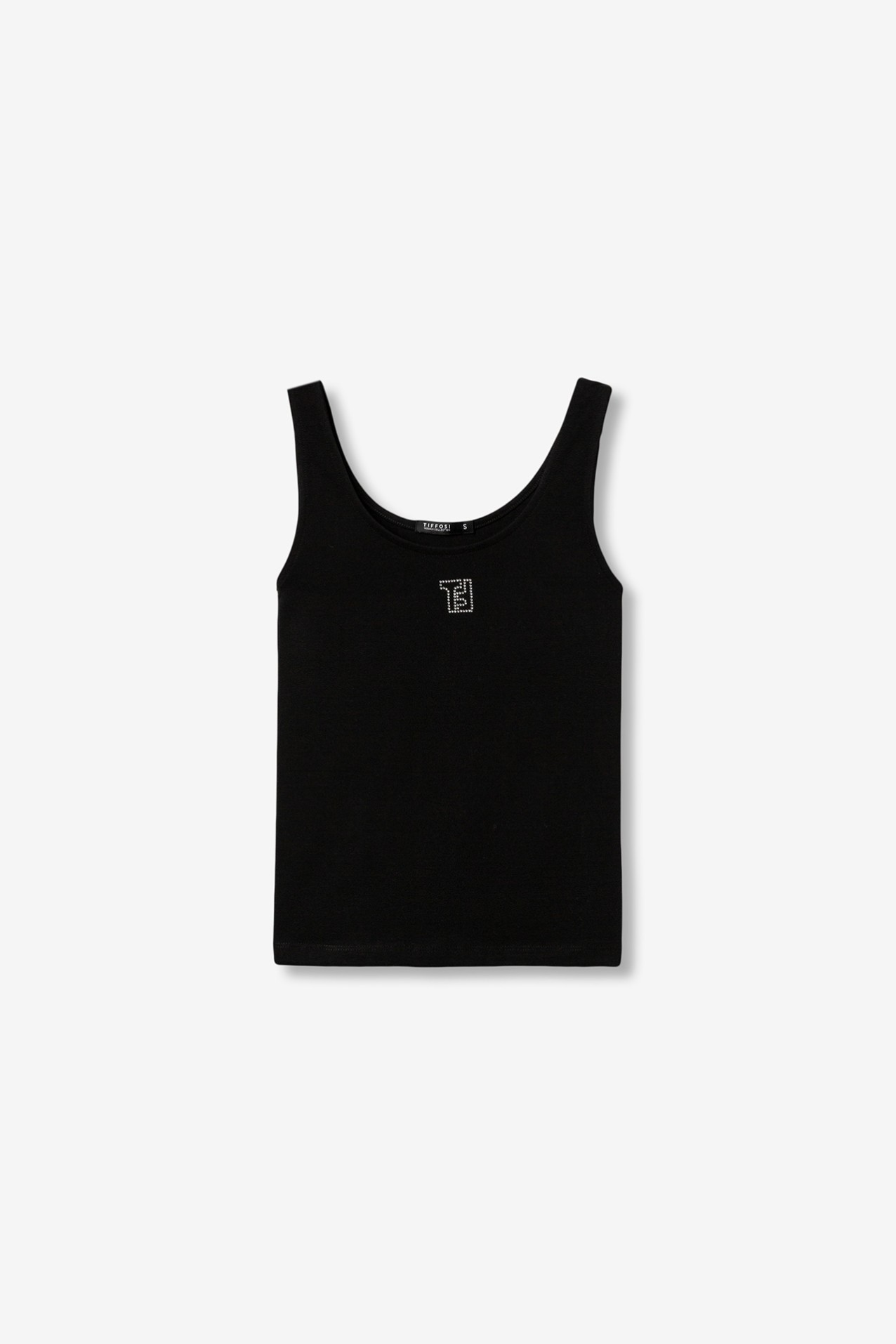 Black Fitted Tank Top