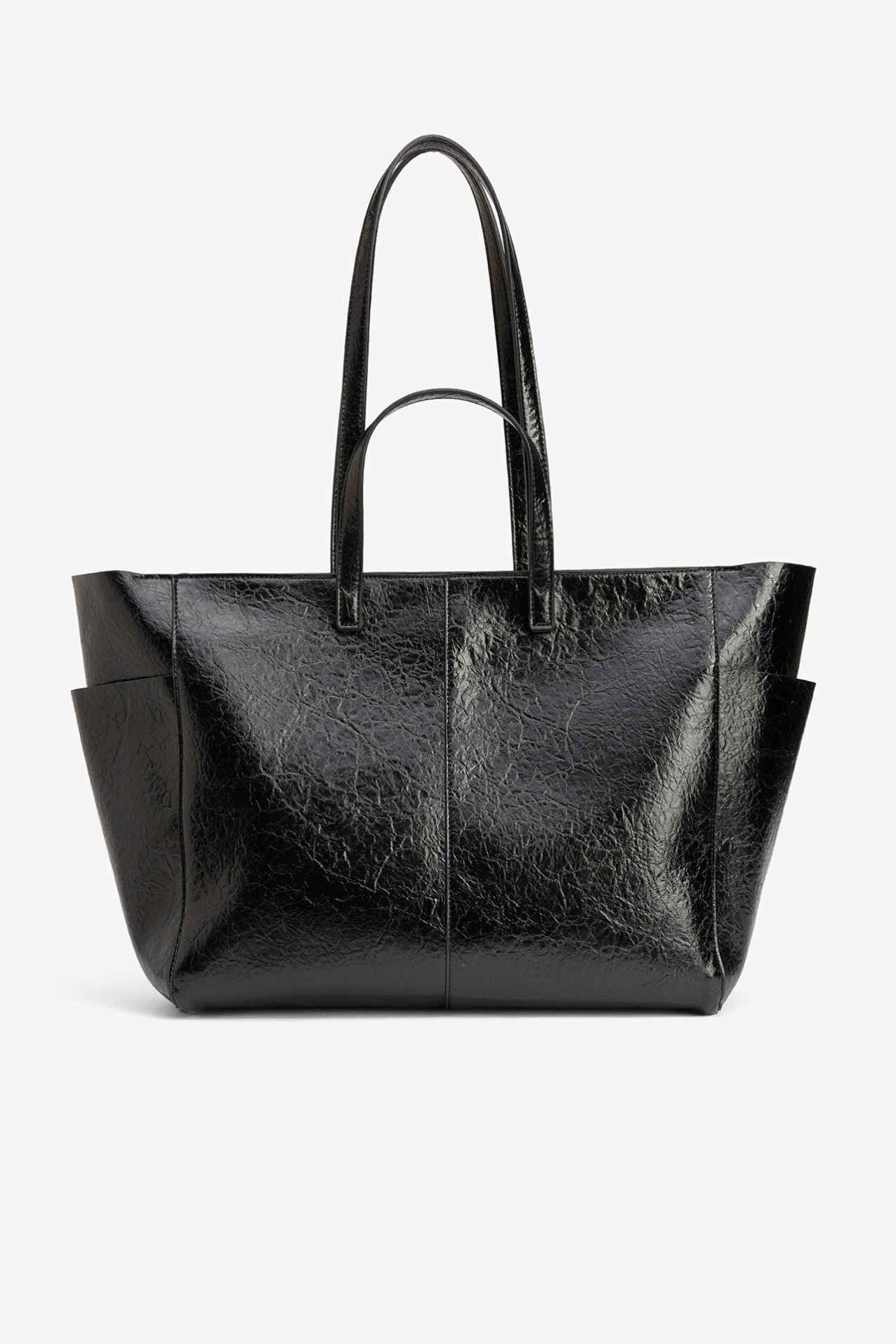 Shopper grande negro minimal