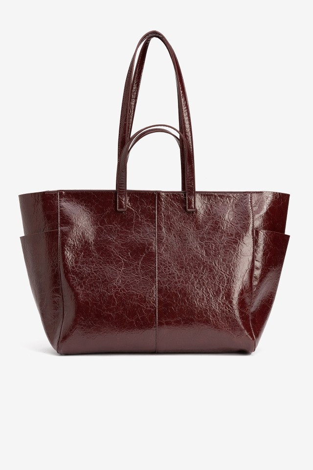 Mala shopper vermelho grande