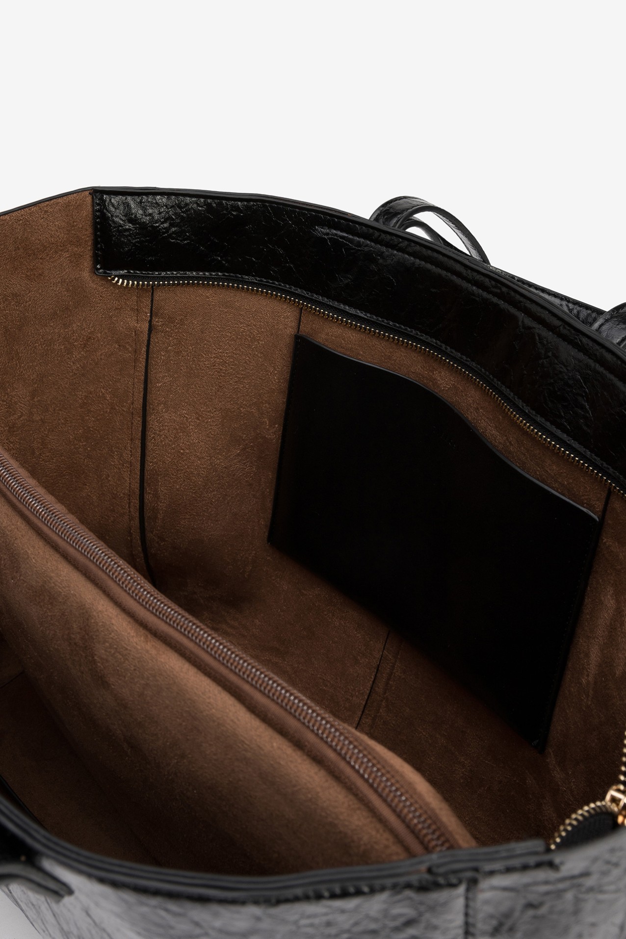 Shopper grande negro minimal