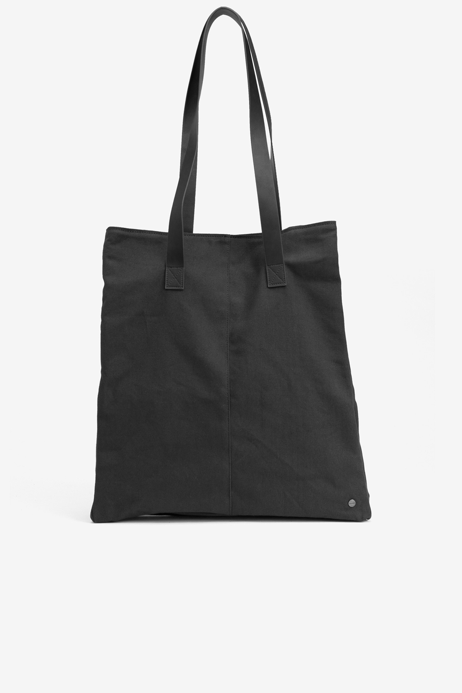Bolso tote negro minimal