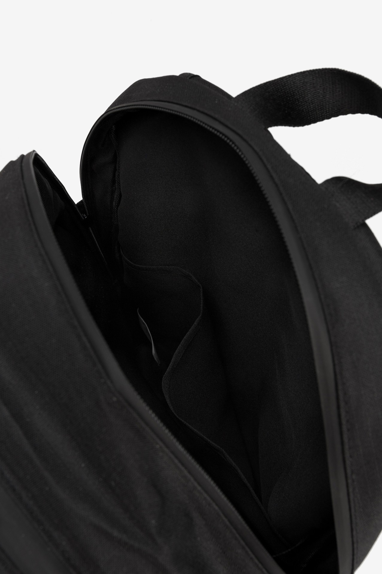 Minimalist Black Backpack