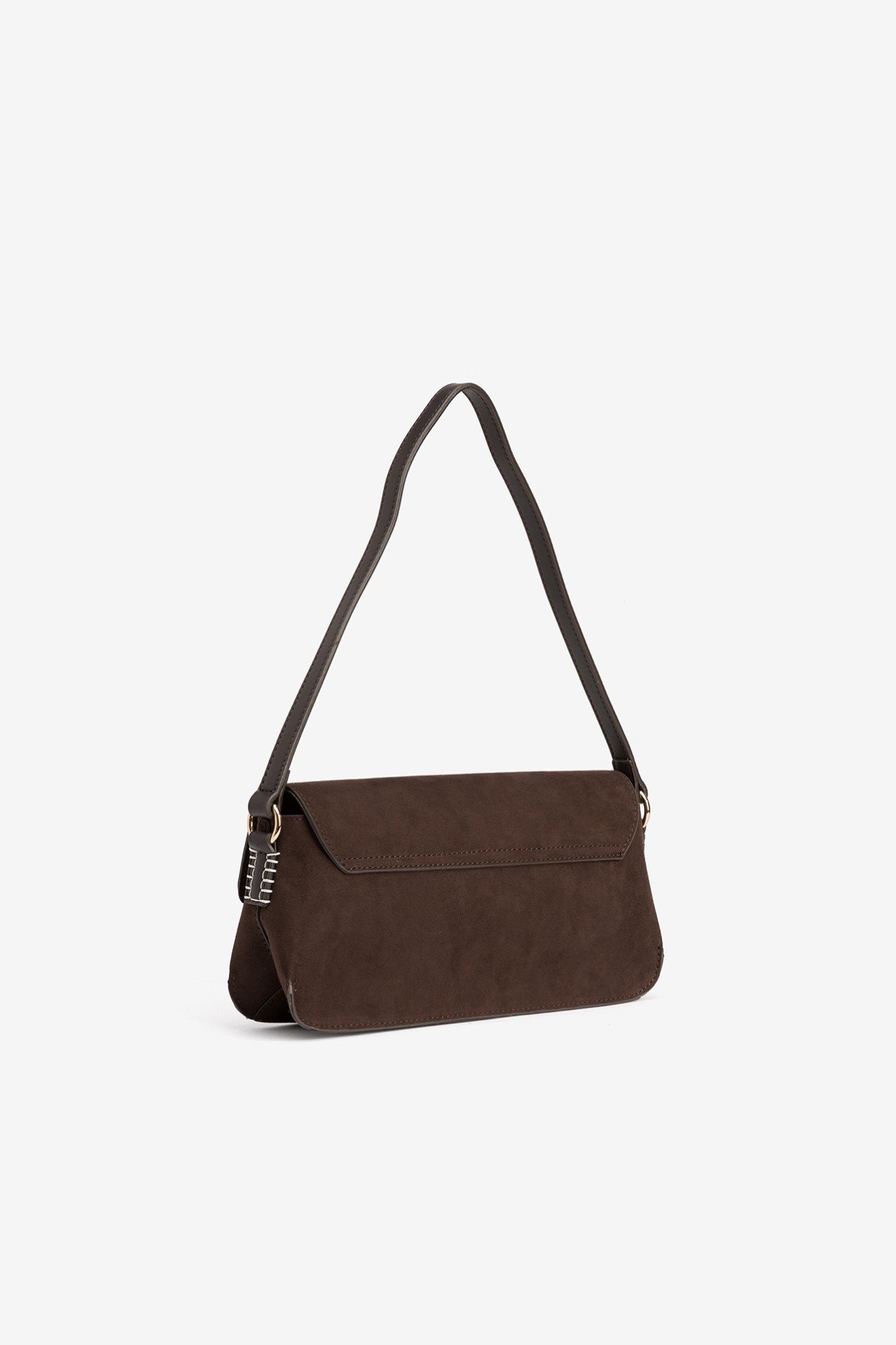 Bolso de hombro chocolate