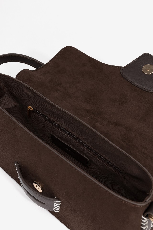 Bolso de hombro chocolate Bolso de hombro chocolate