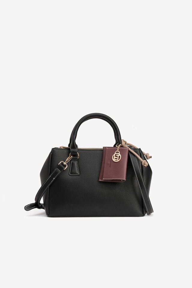 Black City Structured Bag