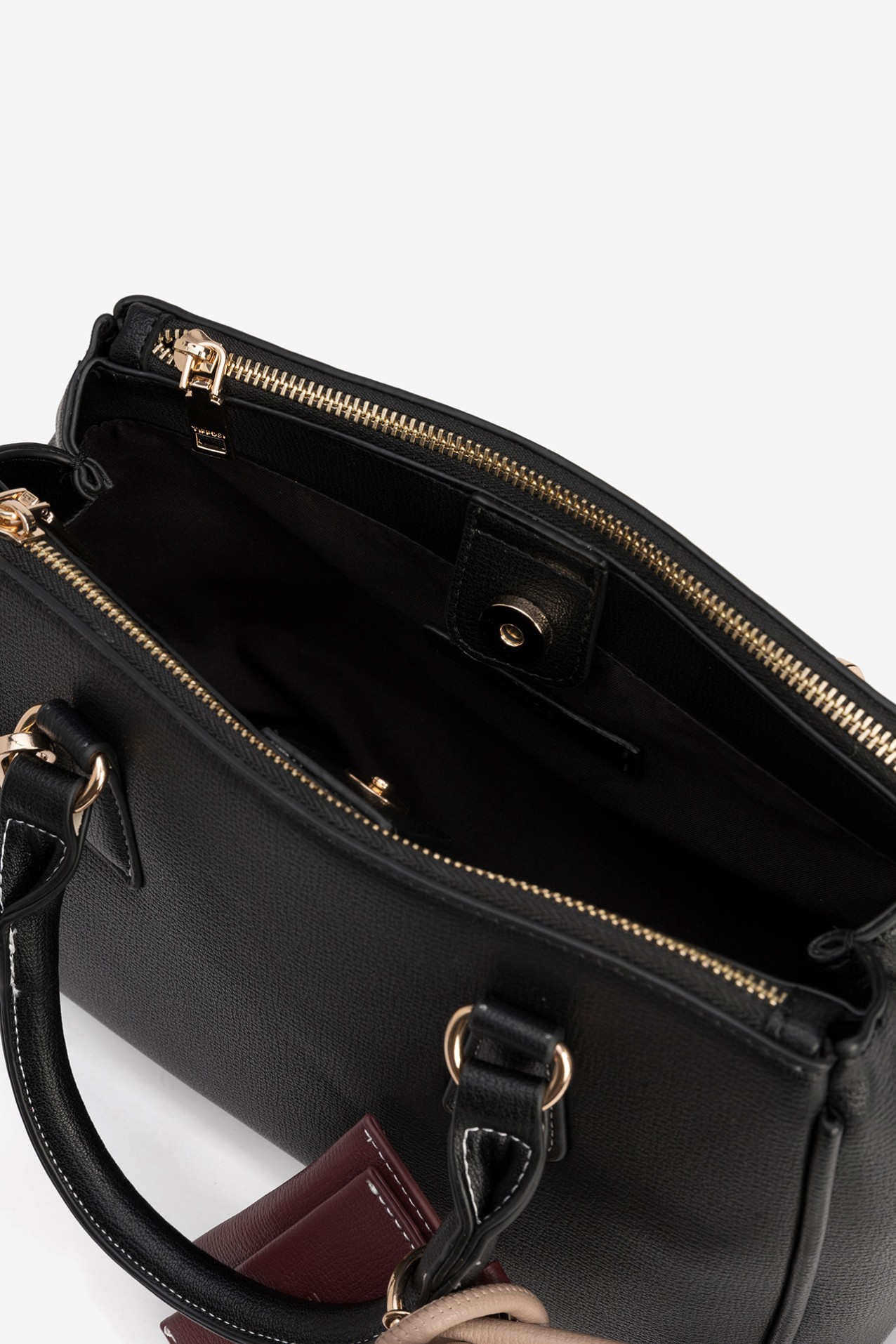 Black City Structured Bag