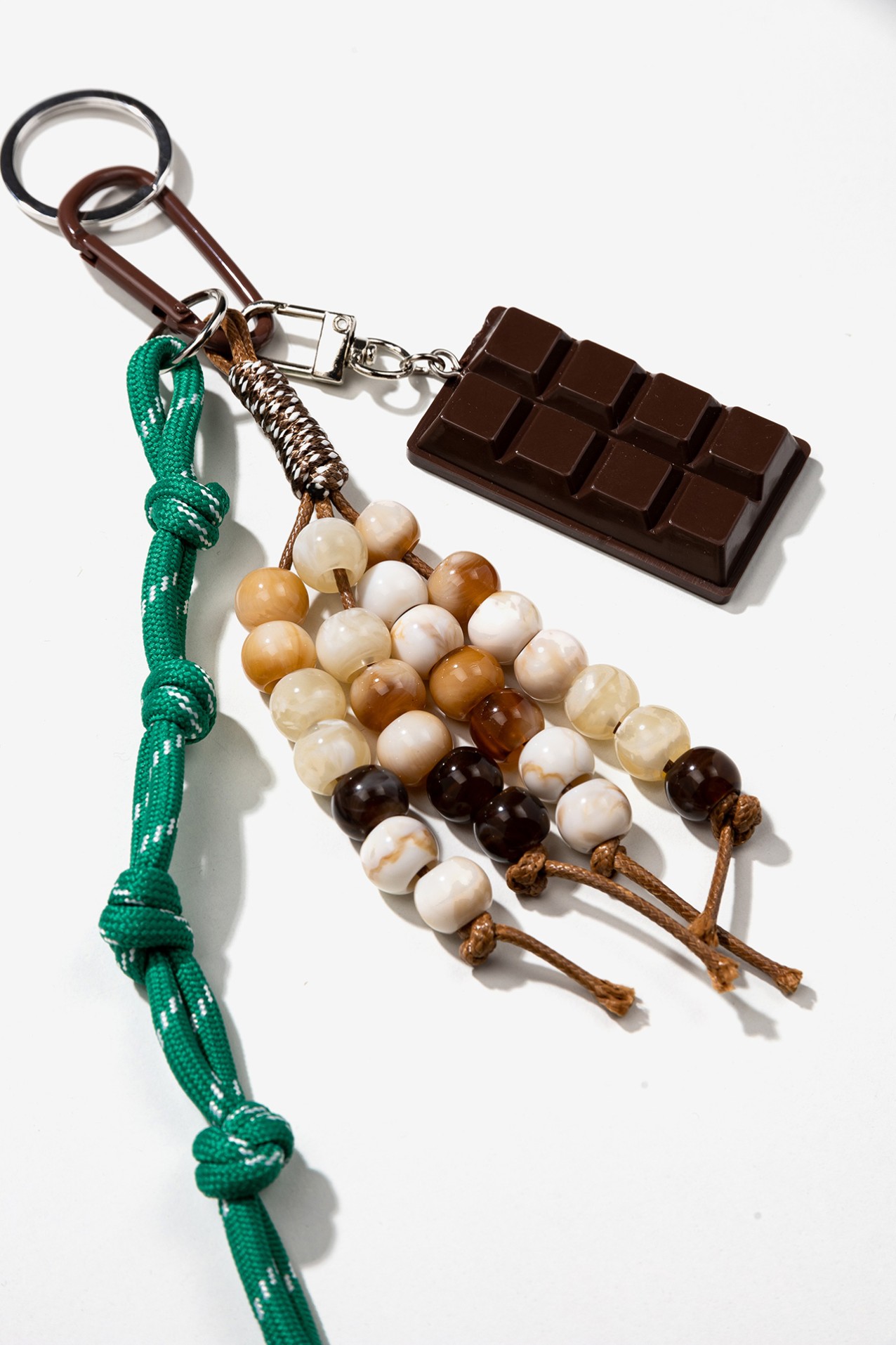 Porta-chaves chocolate vibes