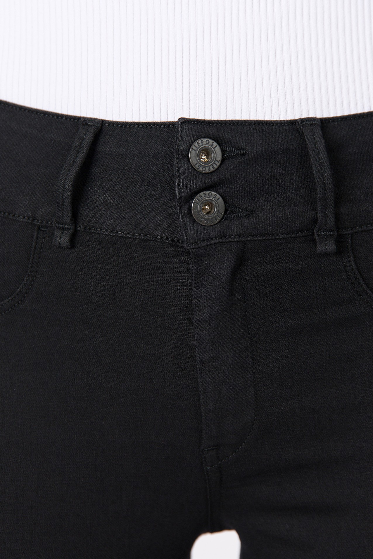 Jeans One Size Double-up Skinny Cintura Alta