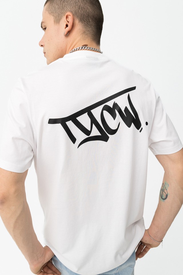 T-shirt Branca Casual