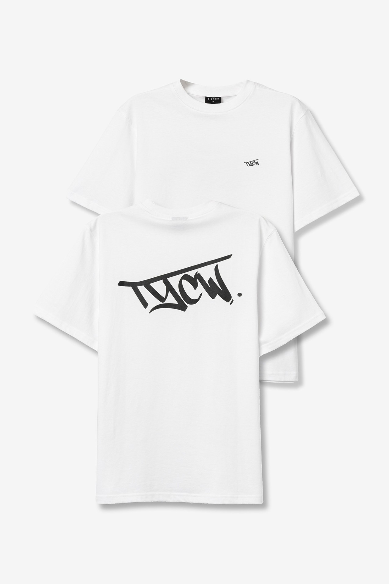 Camiseta Blanca Estilo Urbano