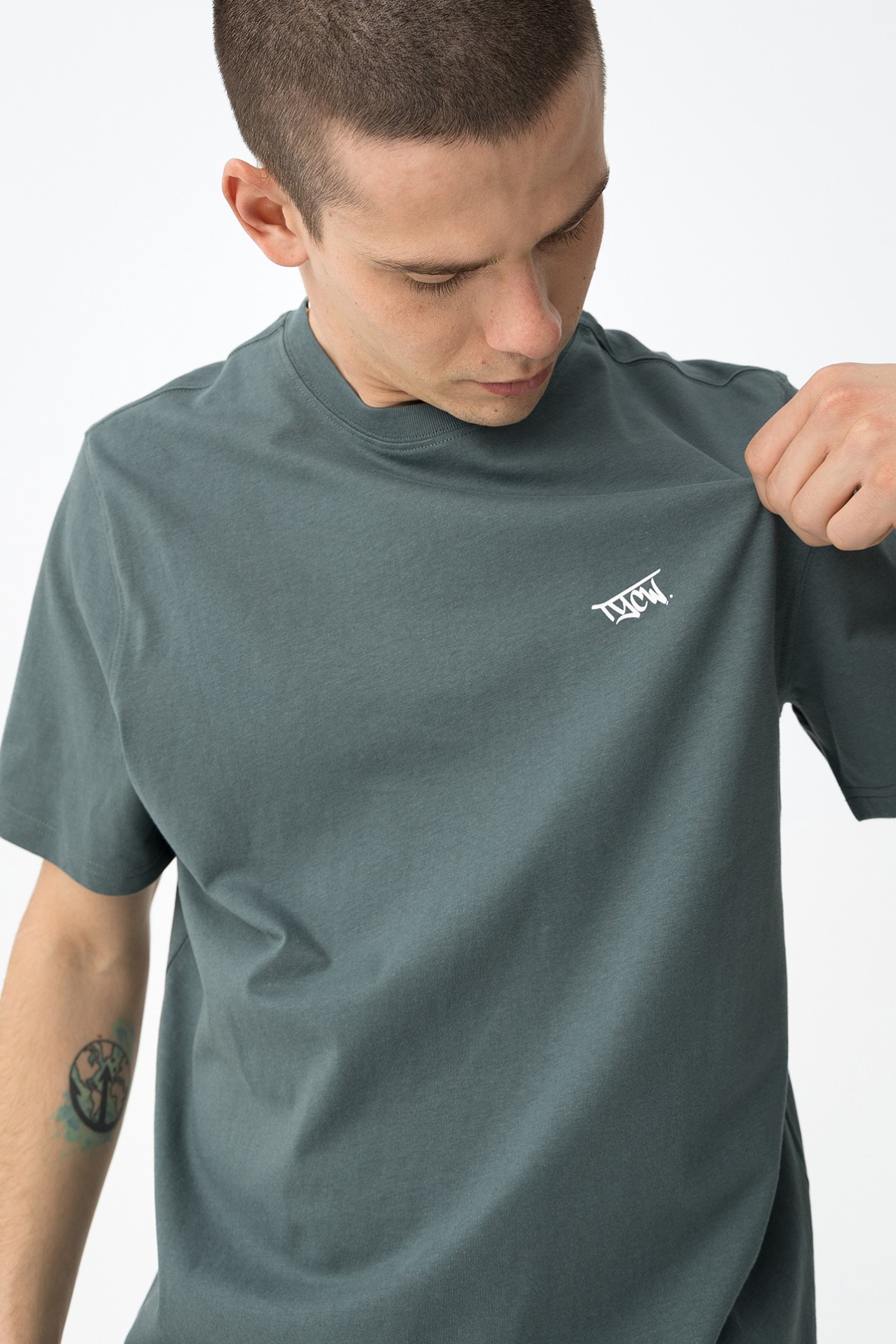 T-shirt Verde Casual