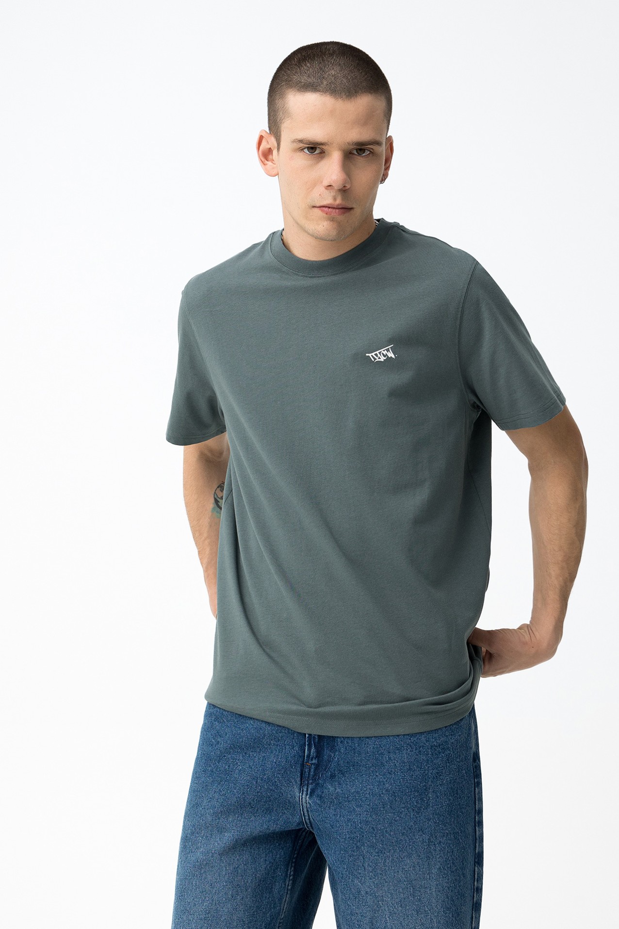 T-shirt Verde Casual