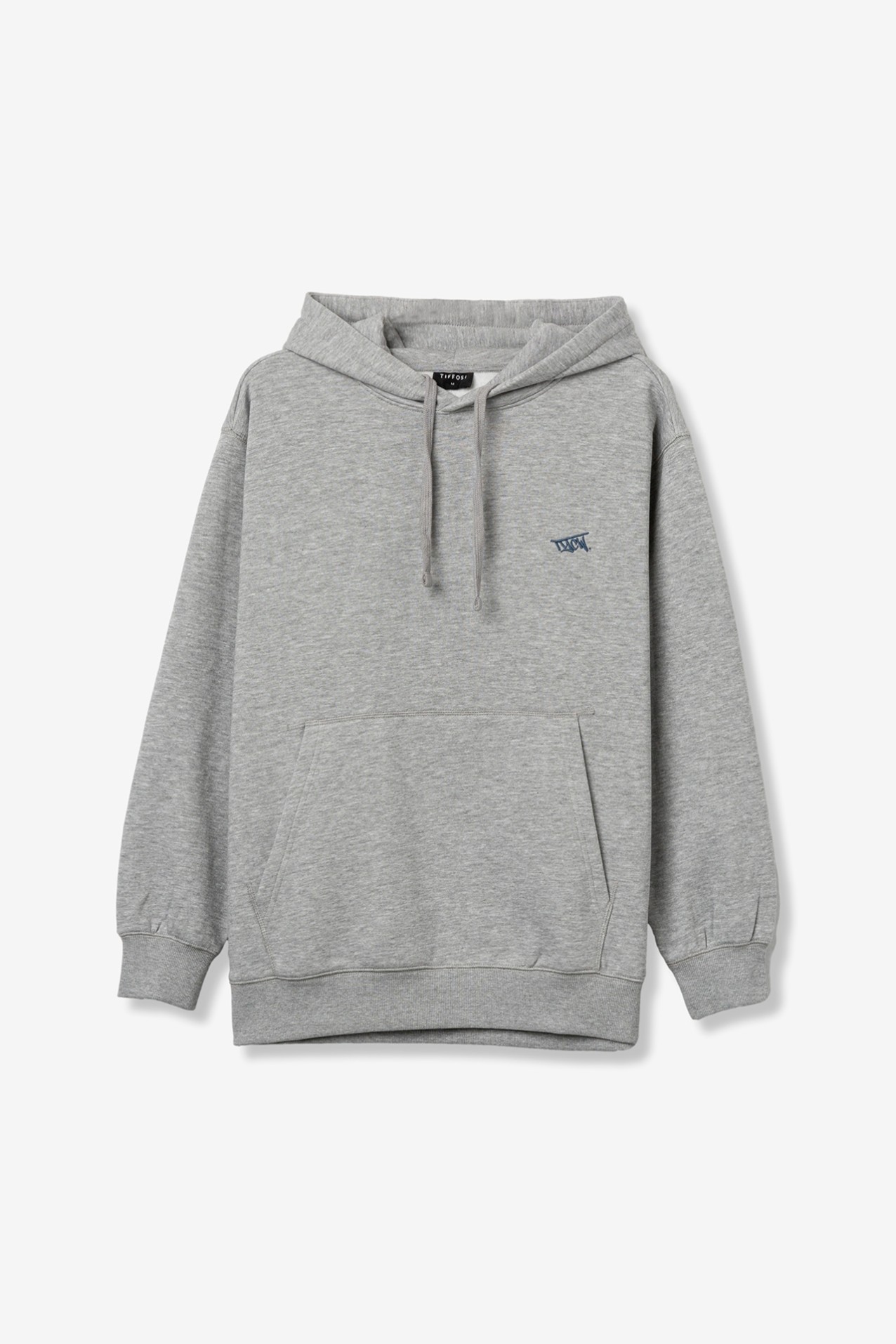 Sudadera gris claro relaxed
