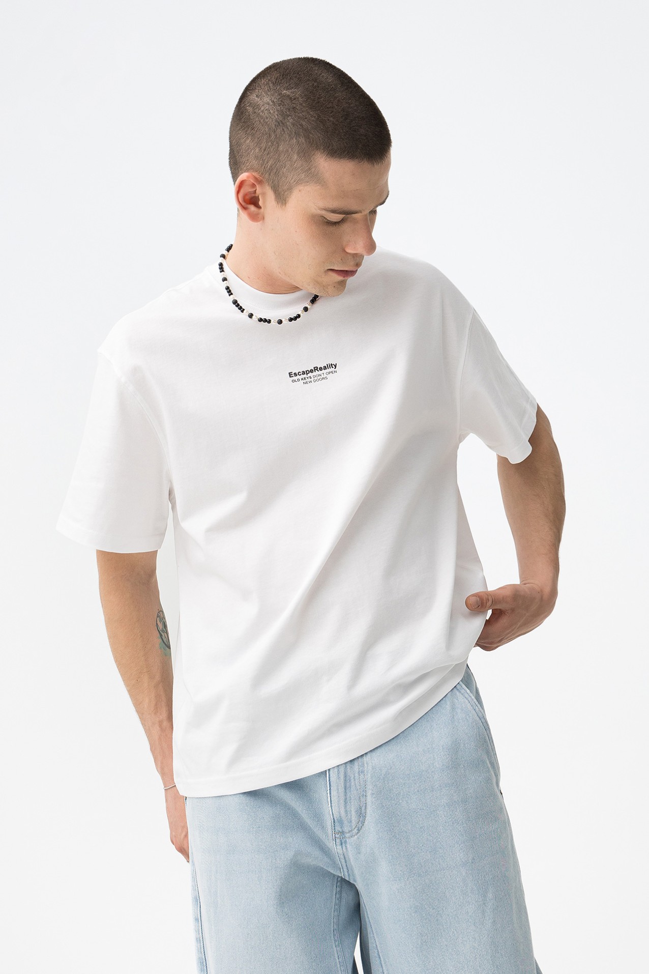 T-shirt Relaxed Branca