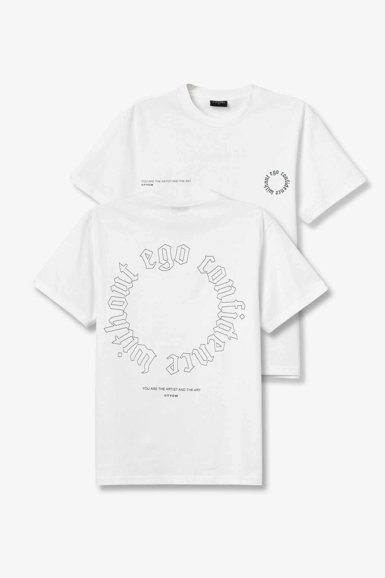 T-shirt Branca Casual