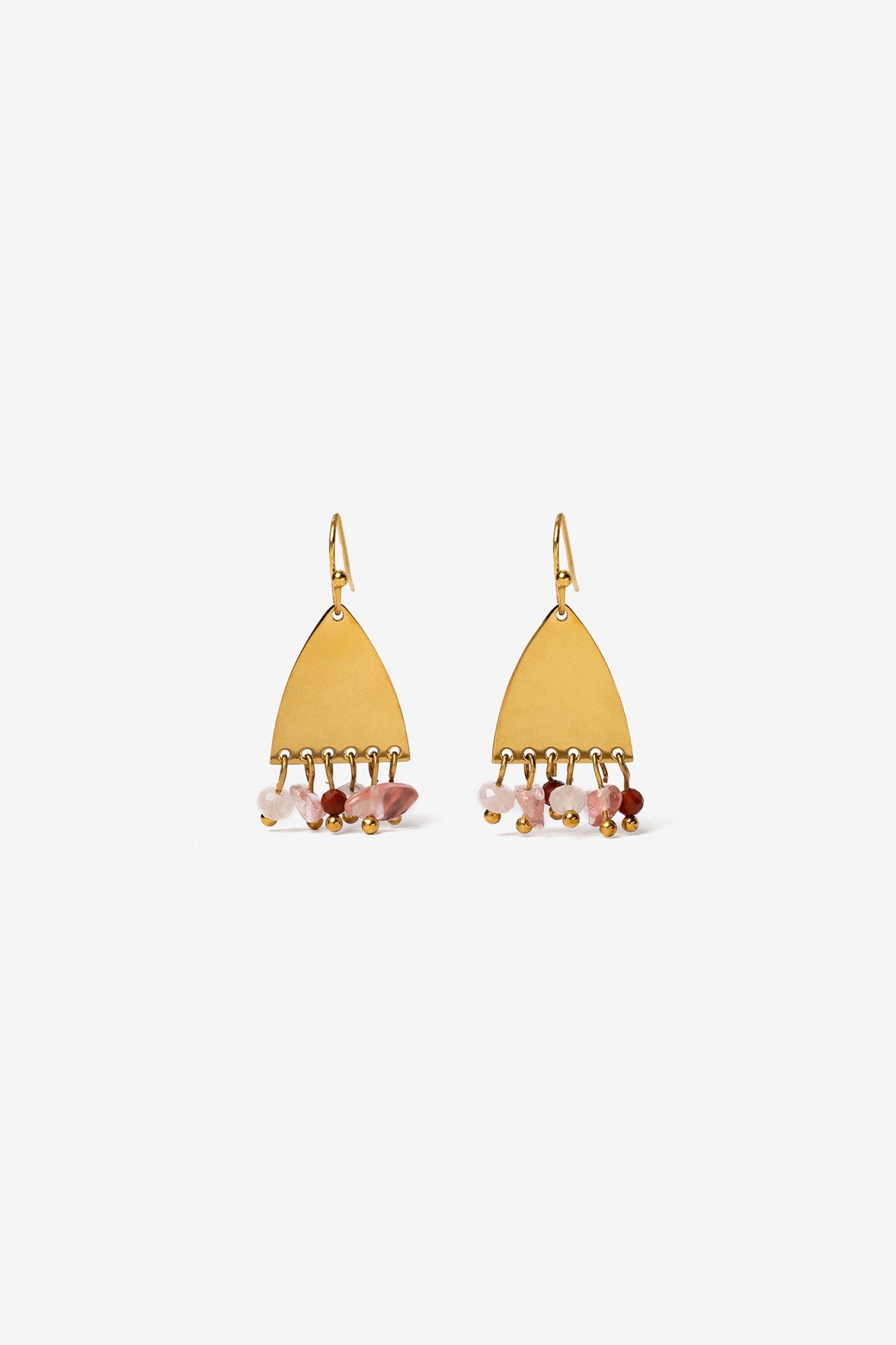Golden Triangle Earrings