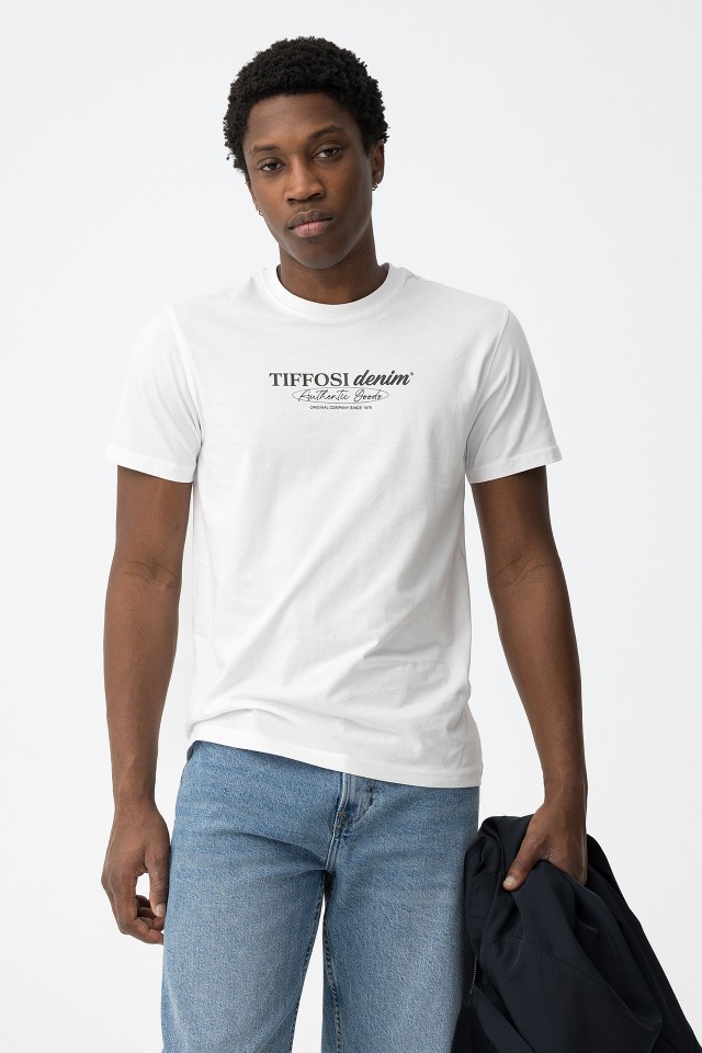 T-shirt Branca Casual