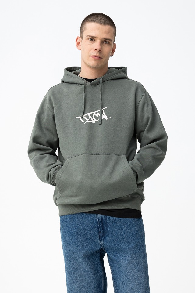 Green Hoodie With Logo