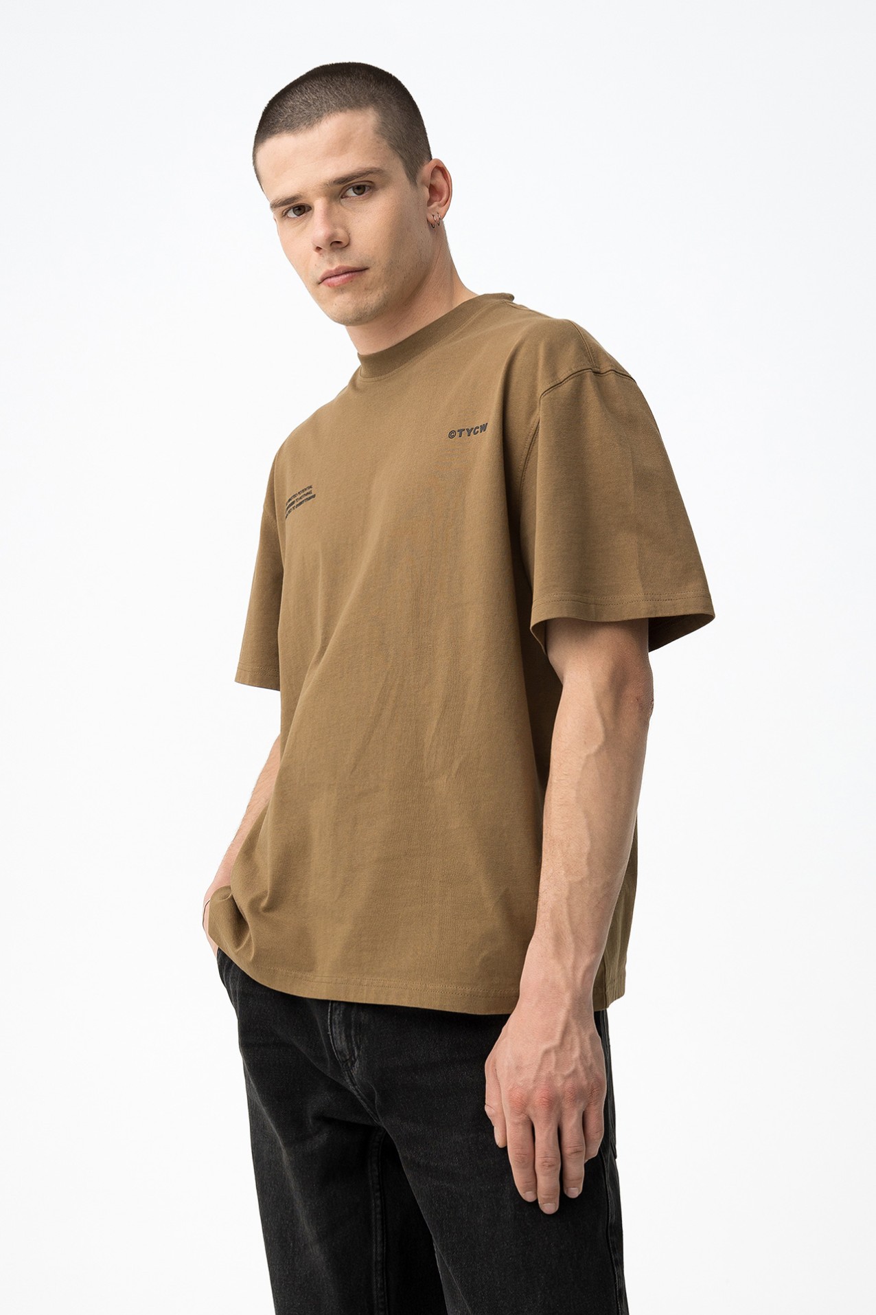 Brown Short Sleeve T-shirt