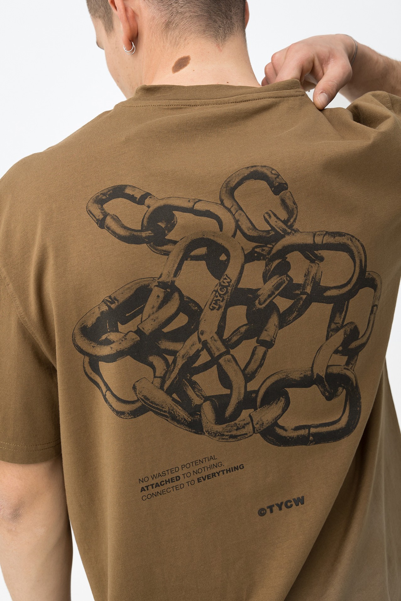 Brown Short Sleeve T-shirt