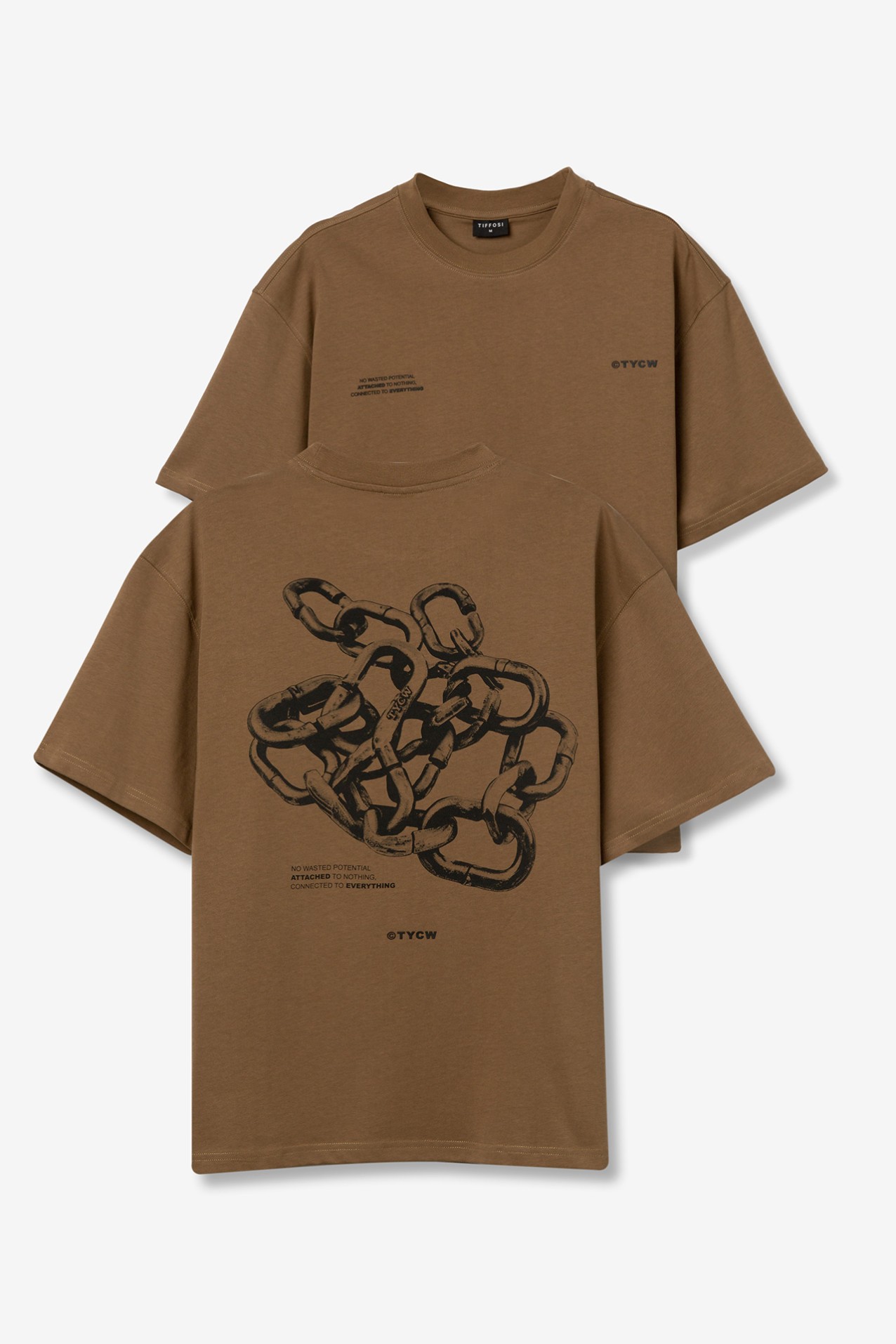 Brown Short Sleeve T-shirt