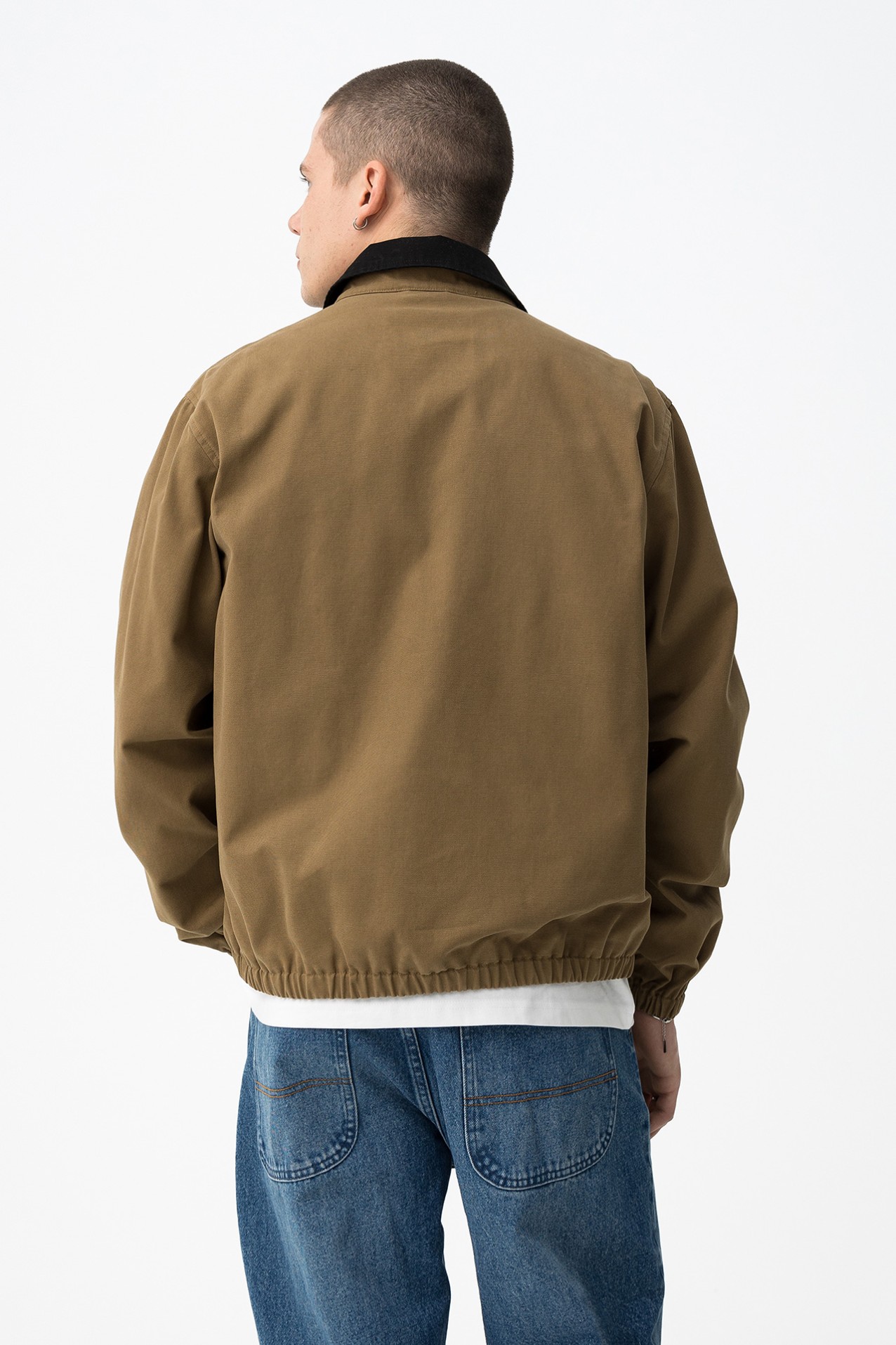 Casaco Castanho Relaxed Fit