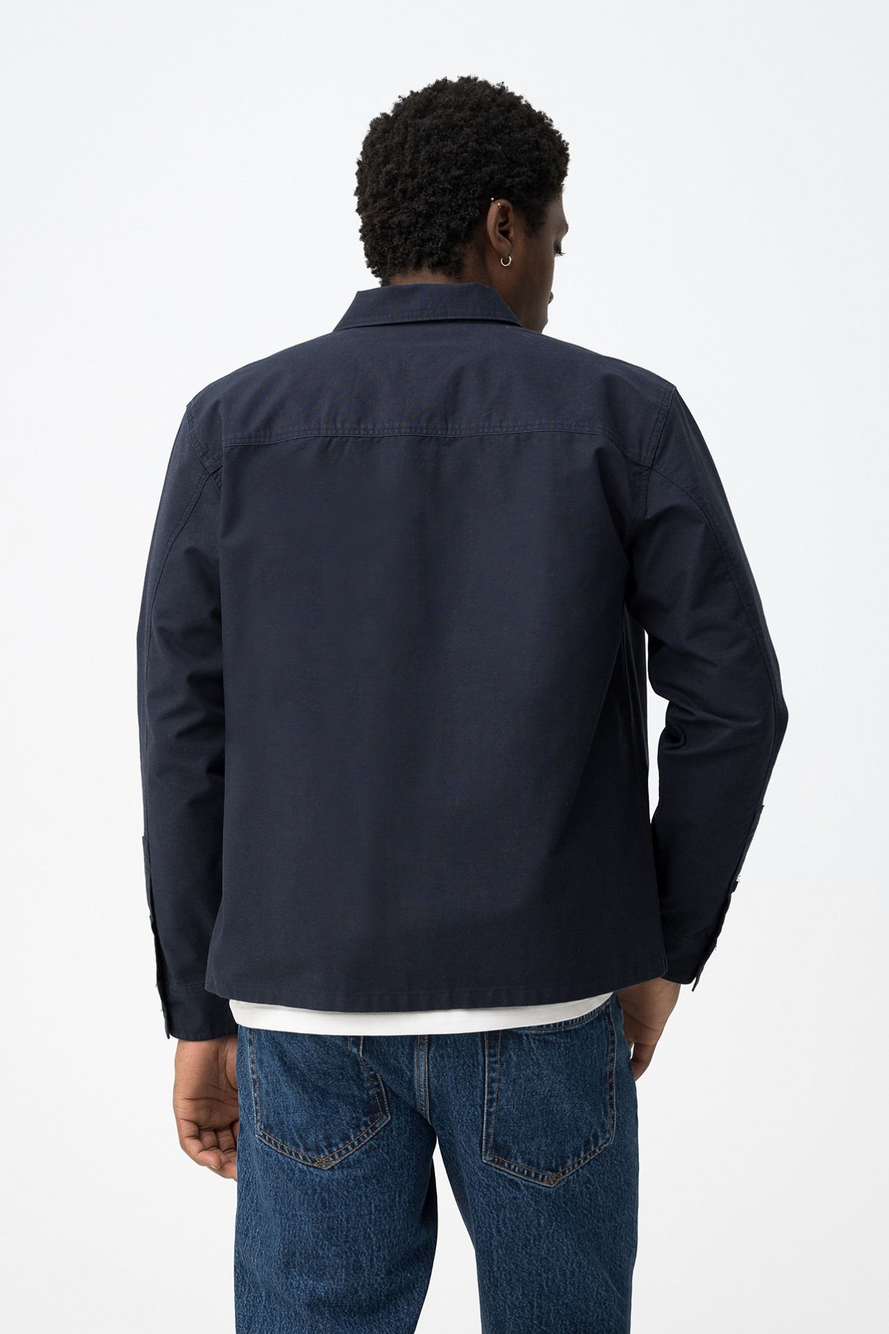 Camisa Azul Relaxed Fit