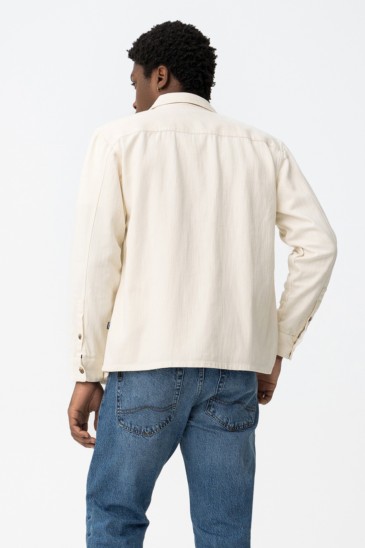 Beige Long Sleeve Shirt