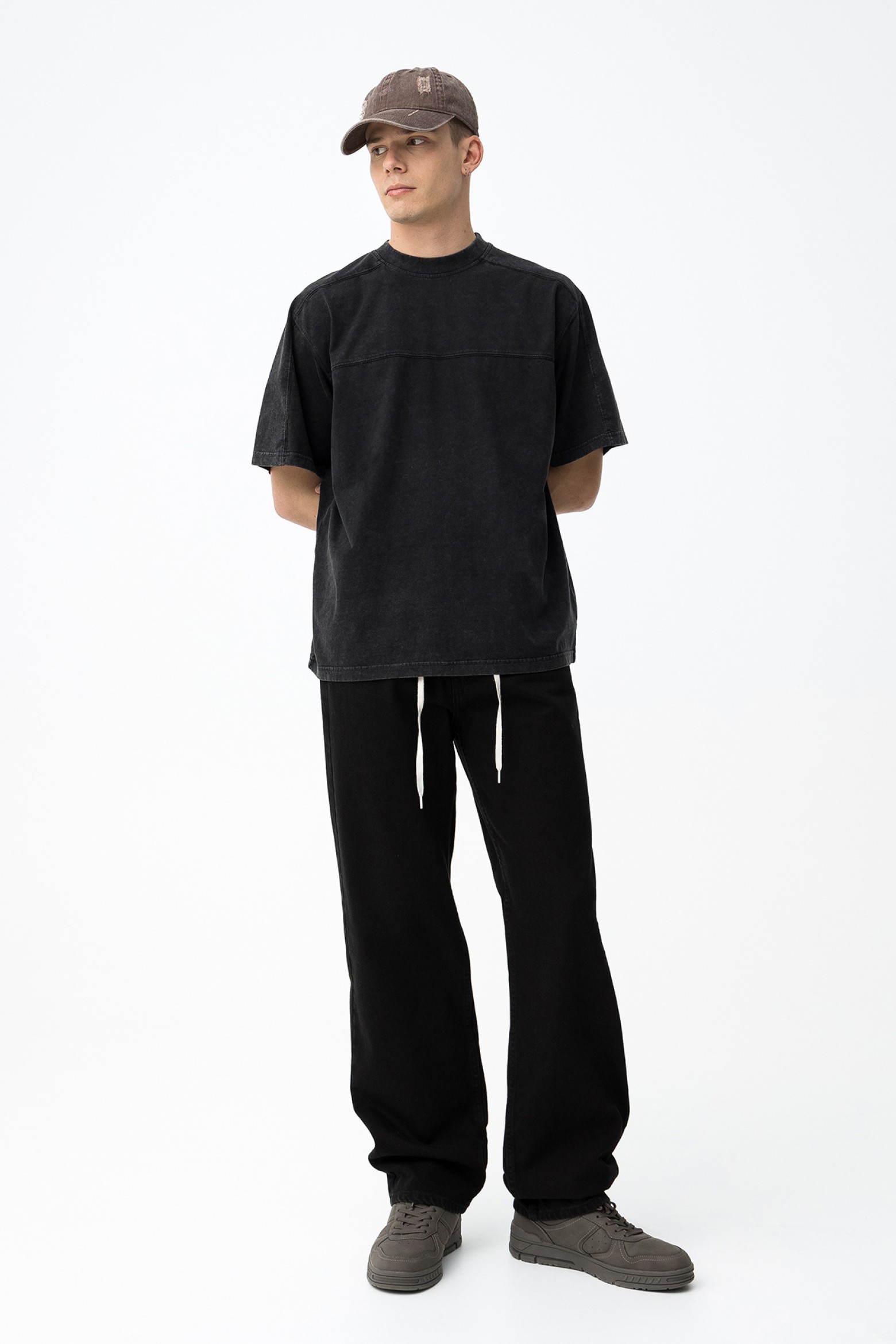 Cal�as Chase Wide Leg Pretas